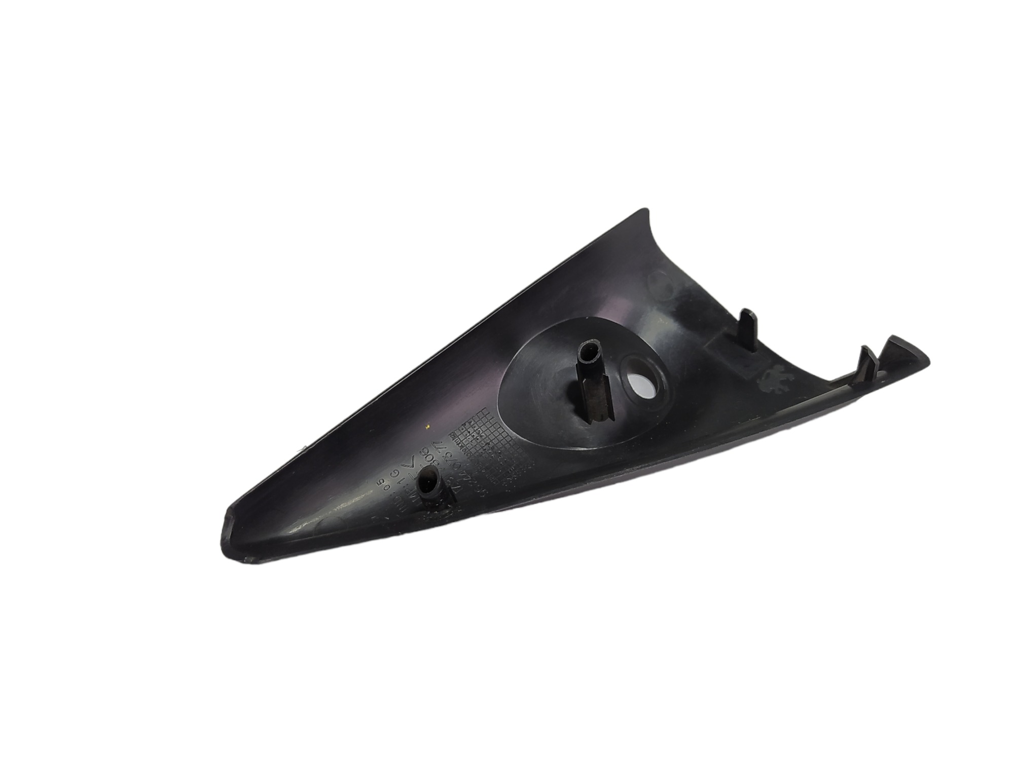 Acabamento Int Retrovisor Esque Peugeot 306 1997 A 2000 V404 Preto 2