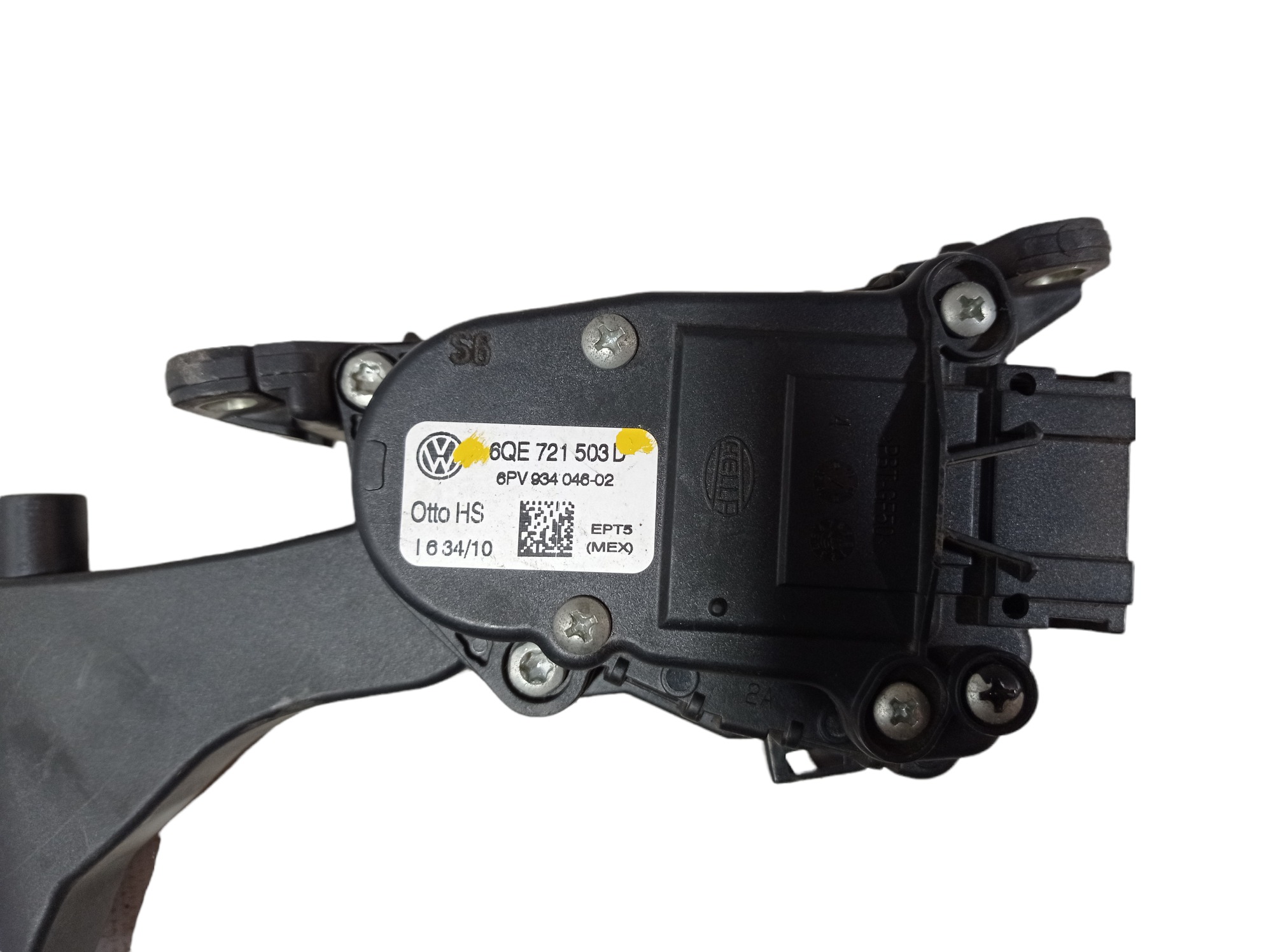 Pedal Acelerador Eletrônico Vw Polo Gol D130 6qe721503d 5