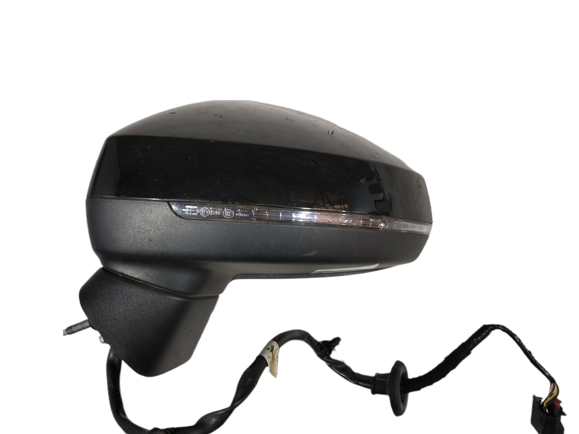 Retrovisor Elétrico Esquerdo Audi A3 Sportback 2019 V343 7