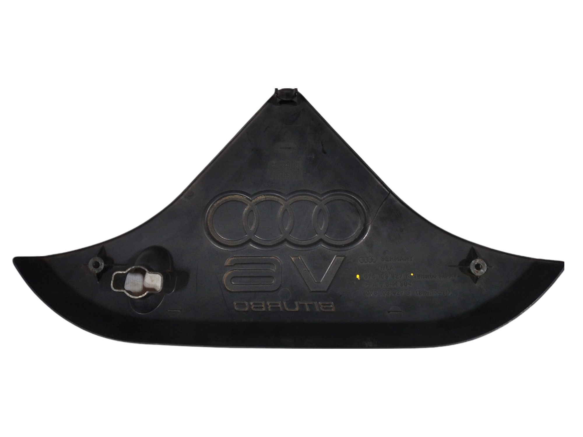 Capa Motor Central Audi A6 V6 Biturbo 2001 V261 078103927k 4