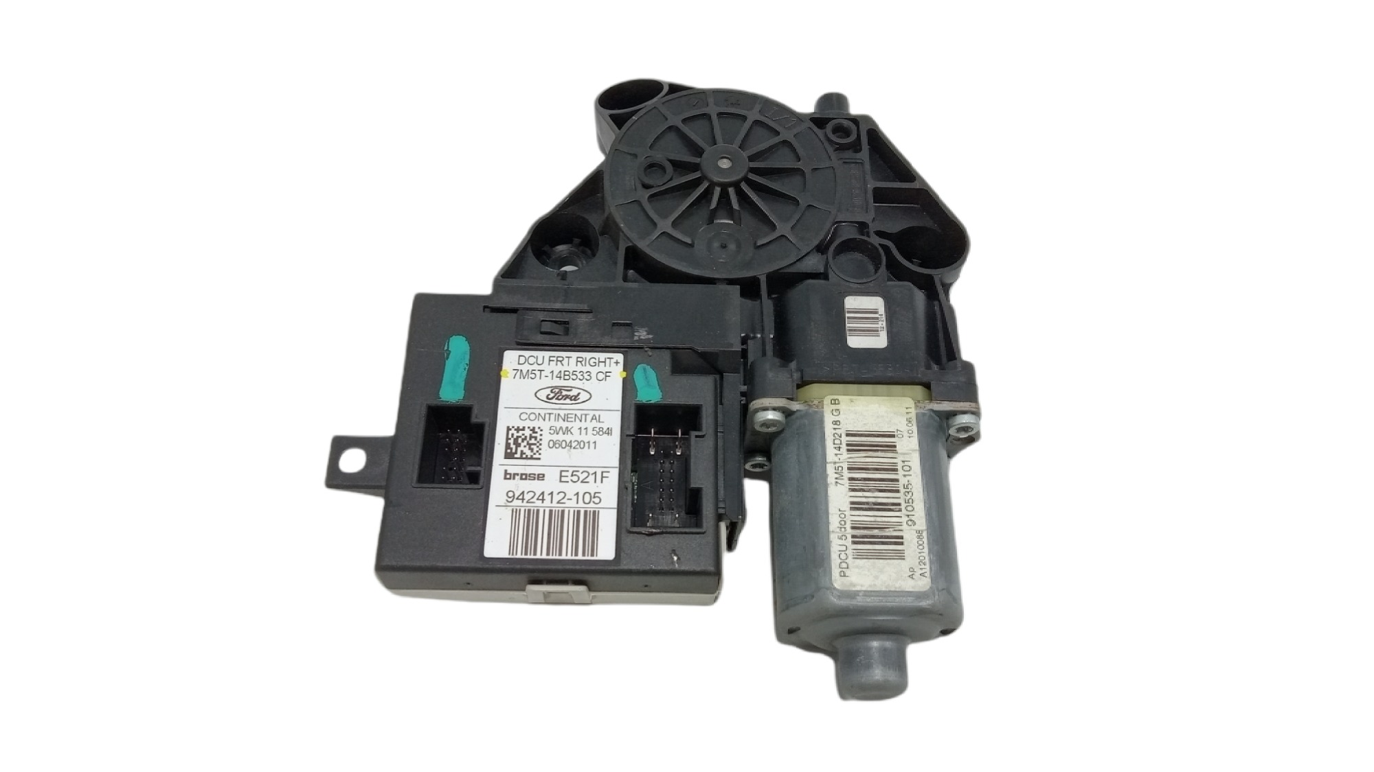 Motor Máquina Vidro Dianteiro Direito Ford Focus 2012 V360 1