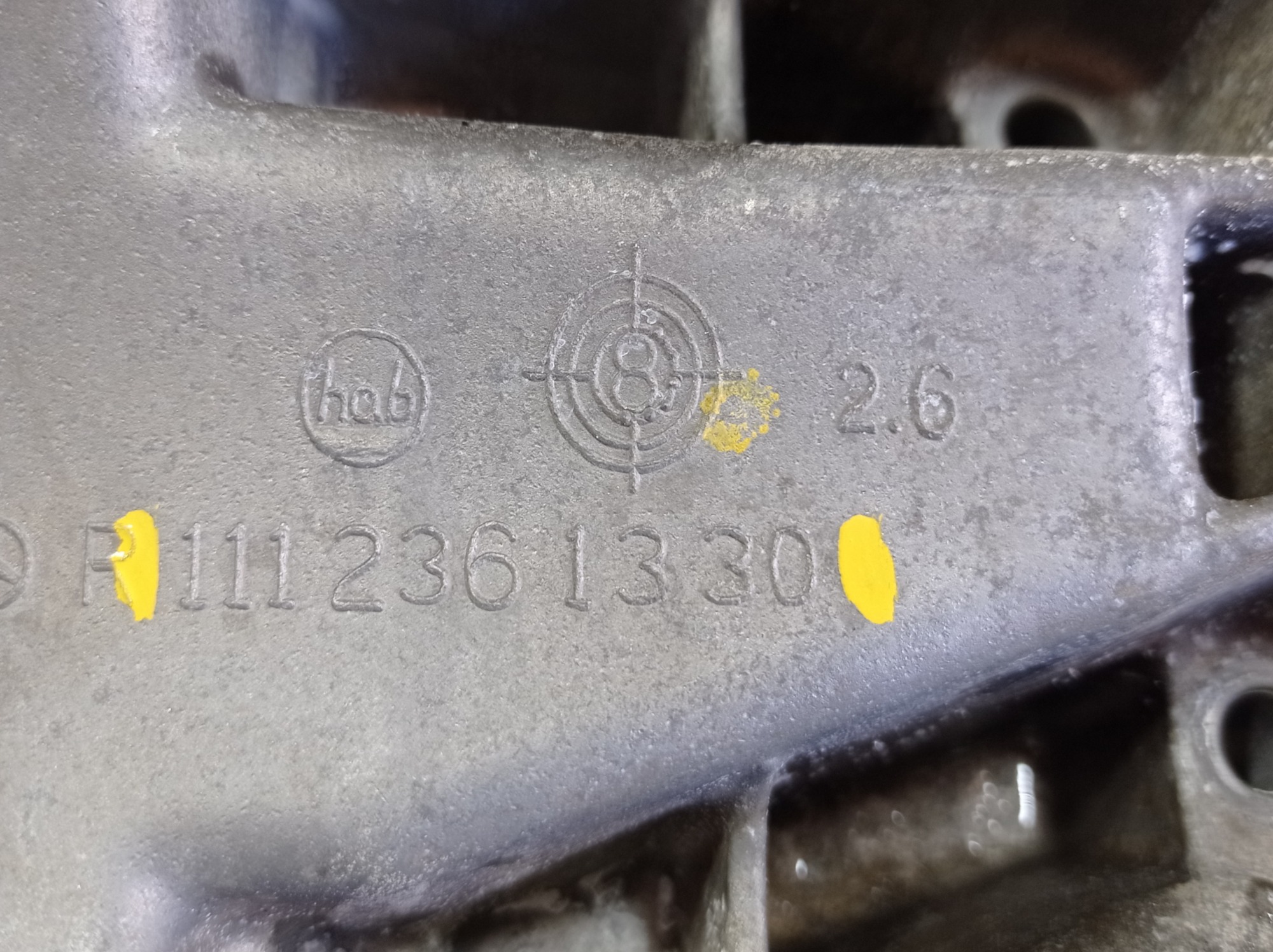 Suporte Compressor Mercedes C230 1998 1112361330 V493 9
