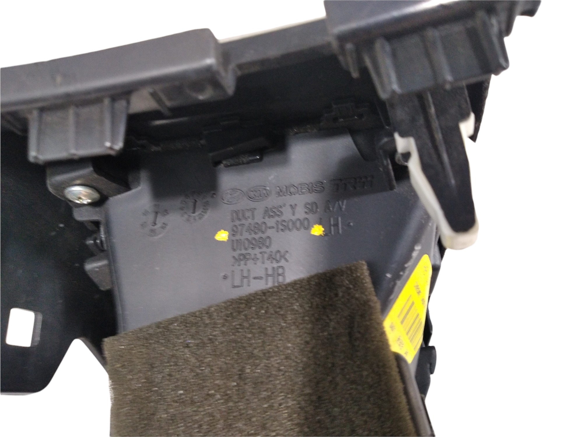 Difusor Ar Esquerdo Hyundai Hb20 2014 A 2018 V130 6