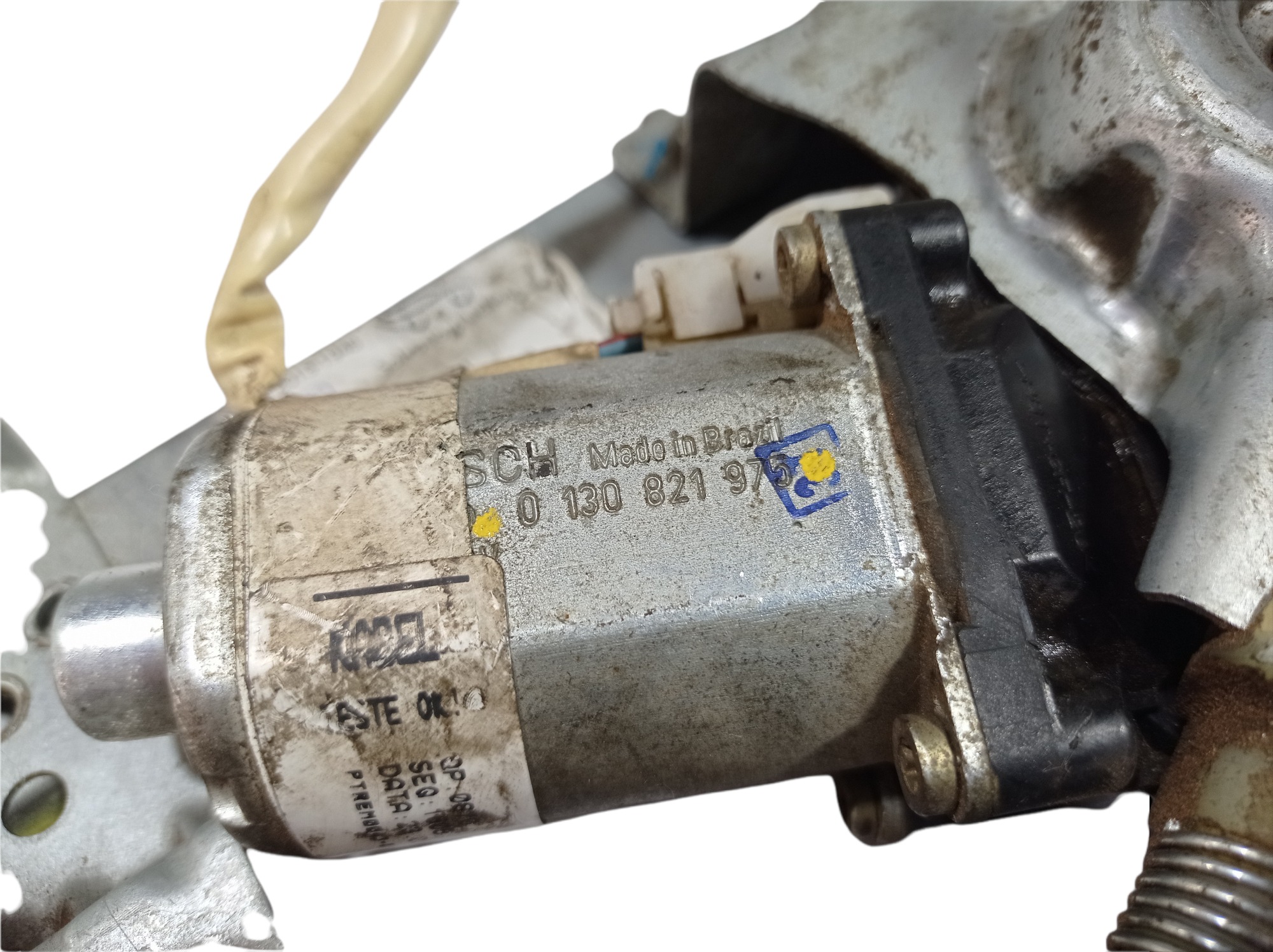 Máquina De Vidro Traseira Direita Honda Fit Lx 2006 V170 7