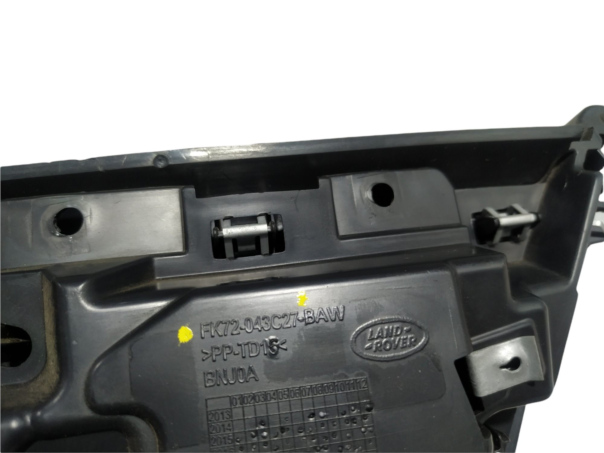Acabamento Console Central  Esquerdo Discovery Fk72043c27 8
