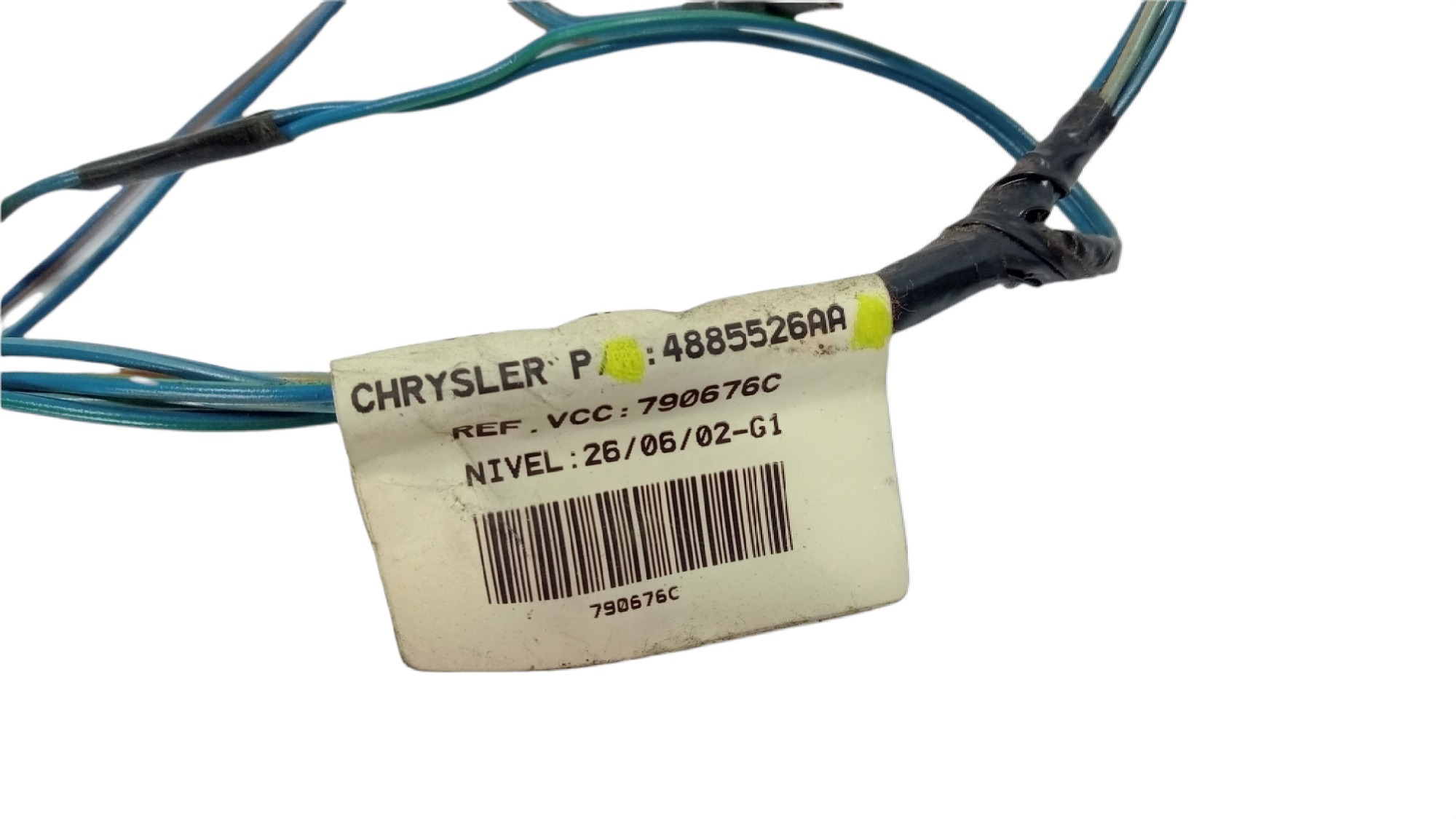 Chicote Elétrico Caixa Ar Chrysler Grand Caravan 2005 V368 5