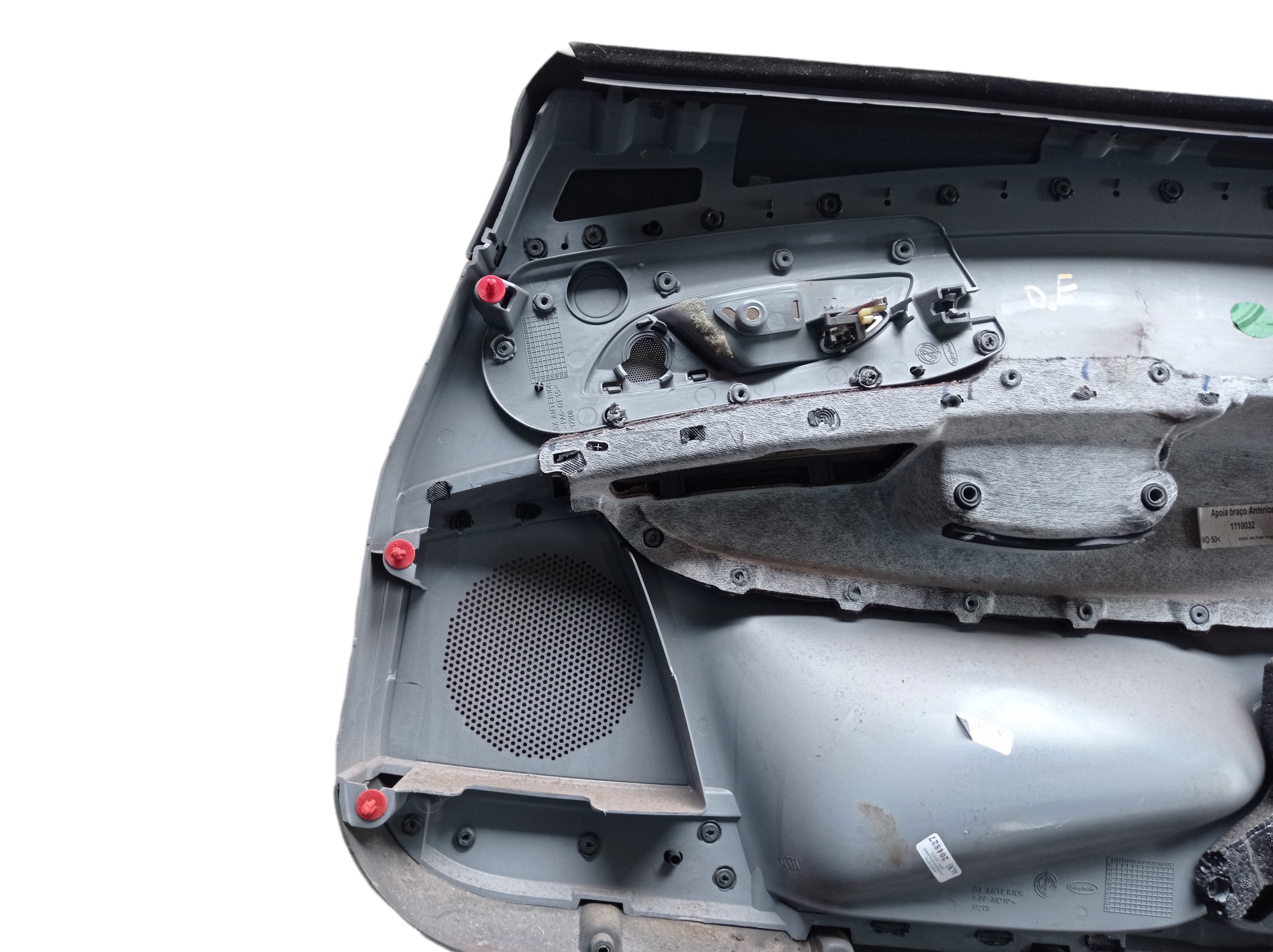 Forro Porta Dianteiro Esquerdo Fiat Linea 2009 2010 V433 Cinza 5