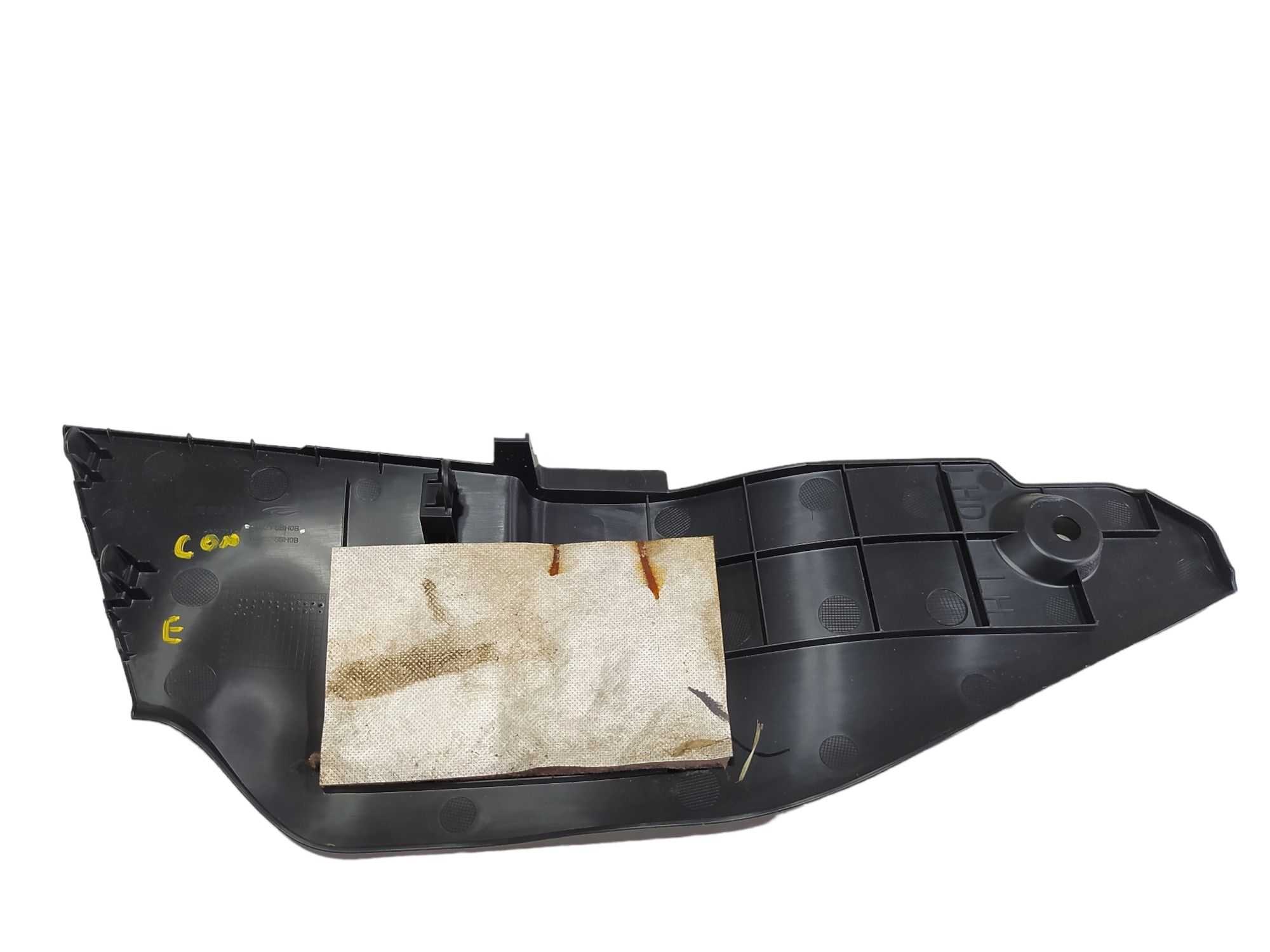 Acabamento Esquerdo Console Nissan Leaf 2019 V488 Preto 7