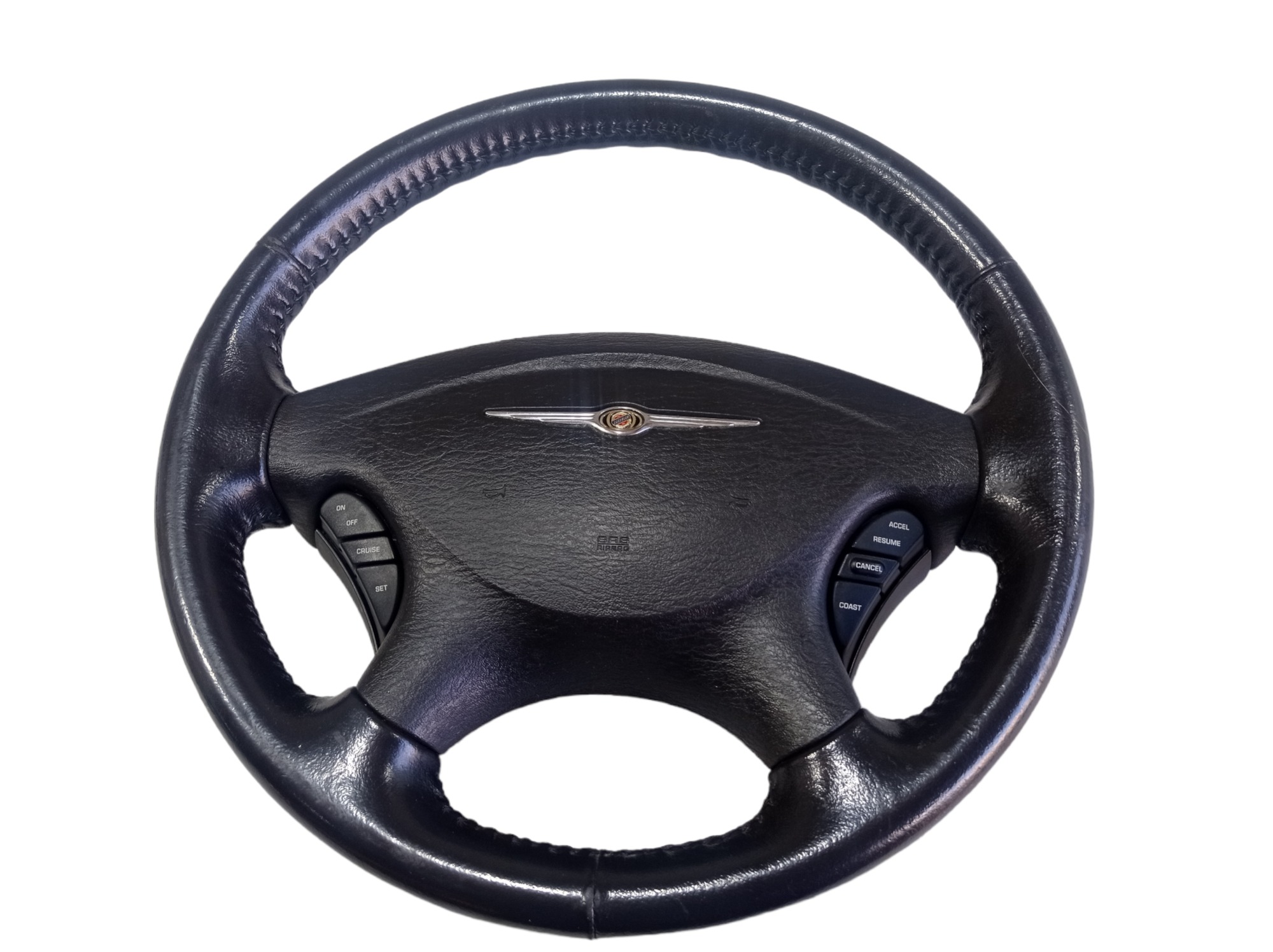Volante Motorista Chrysler Grand Caravan 2006 V487  Preto 4