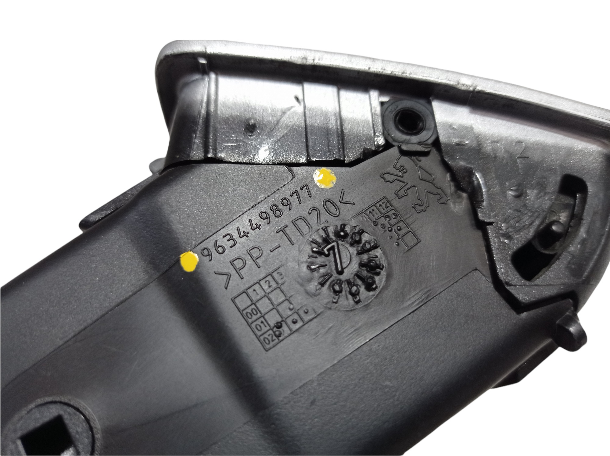 Difusor Ar Direito Peugeot 307 2007 9634498977 V241 8