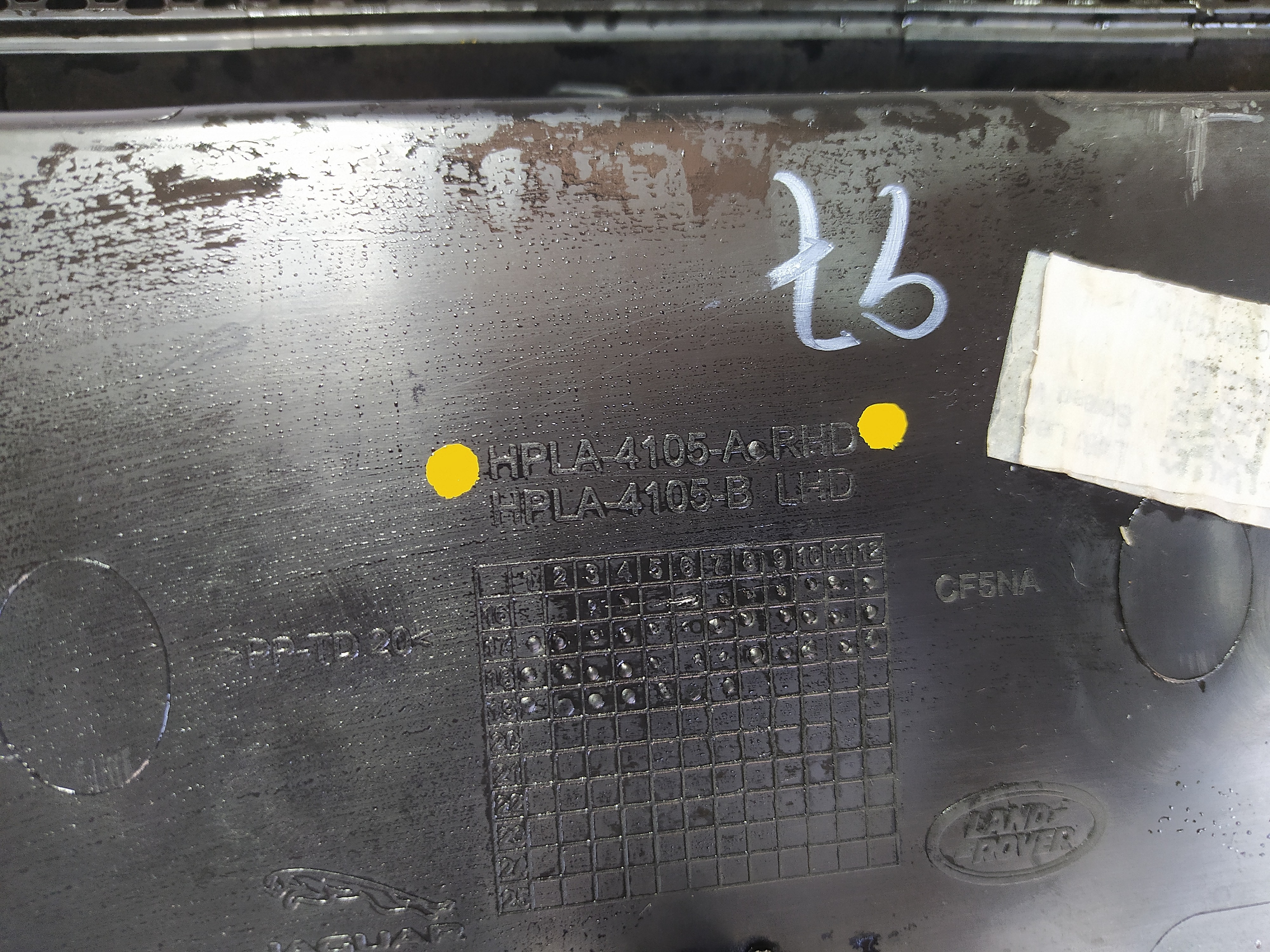 Painel Inferior Parabrisa Land Rover Discovery 5 2019 V562 8