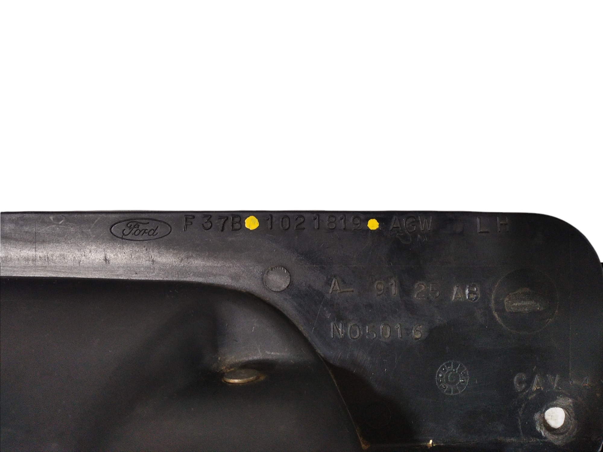 Maçaneta Interna Dianteira Esquerdo Ford Ranger 1994 1997  Preto Dianteira 5