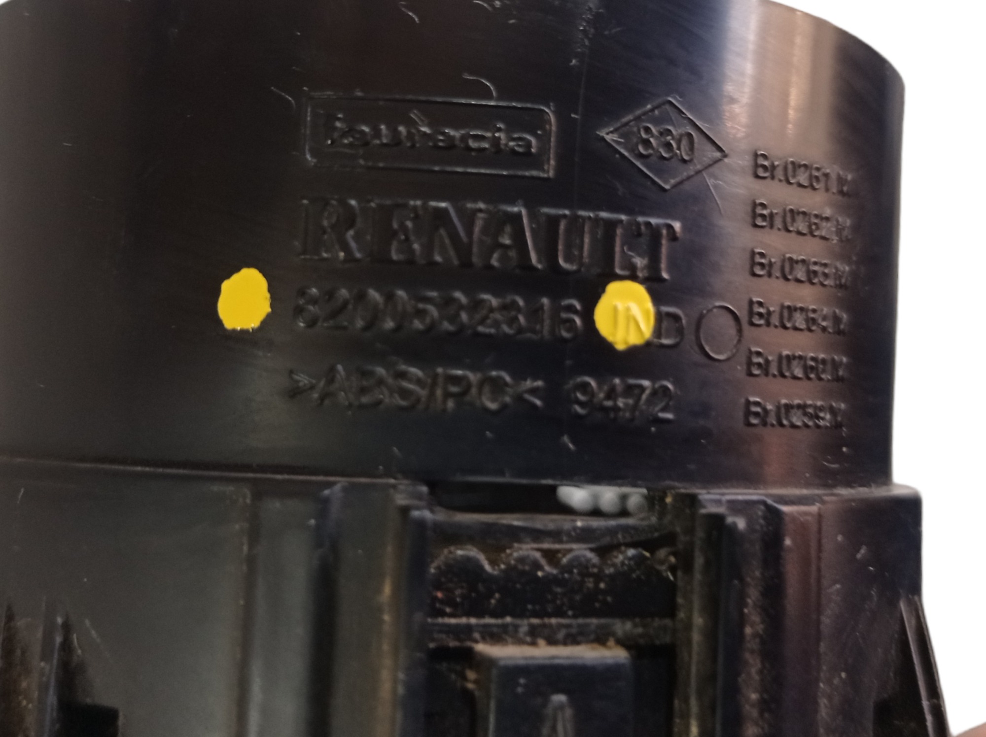 Difusor Ar Painel Renault Logan 8200532316  Lv 7