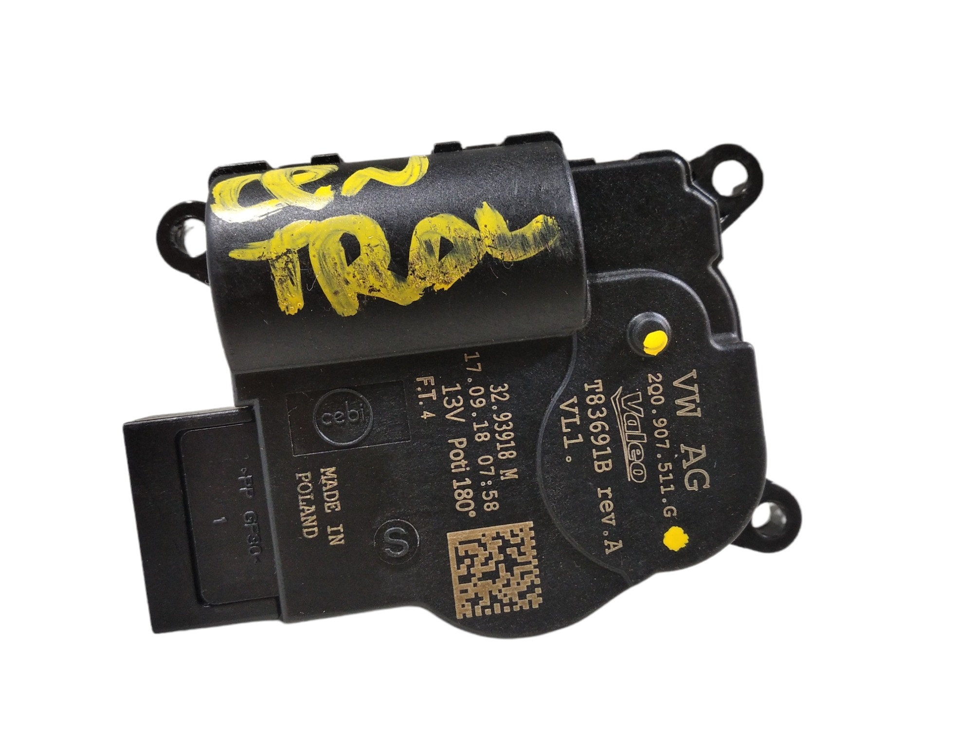 Motor Atuador Ar Condicionado Audi A3 Q3 Golf Tiguan V343 4