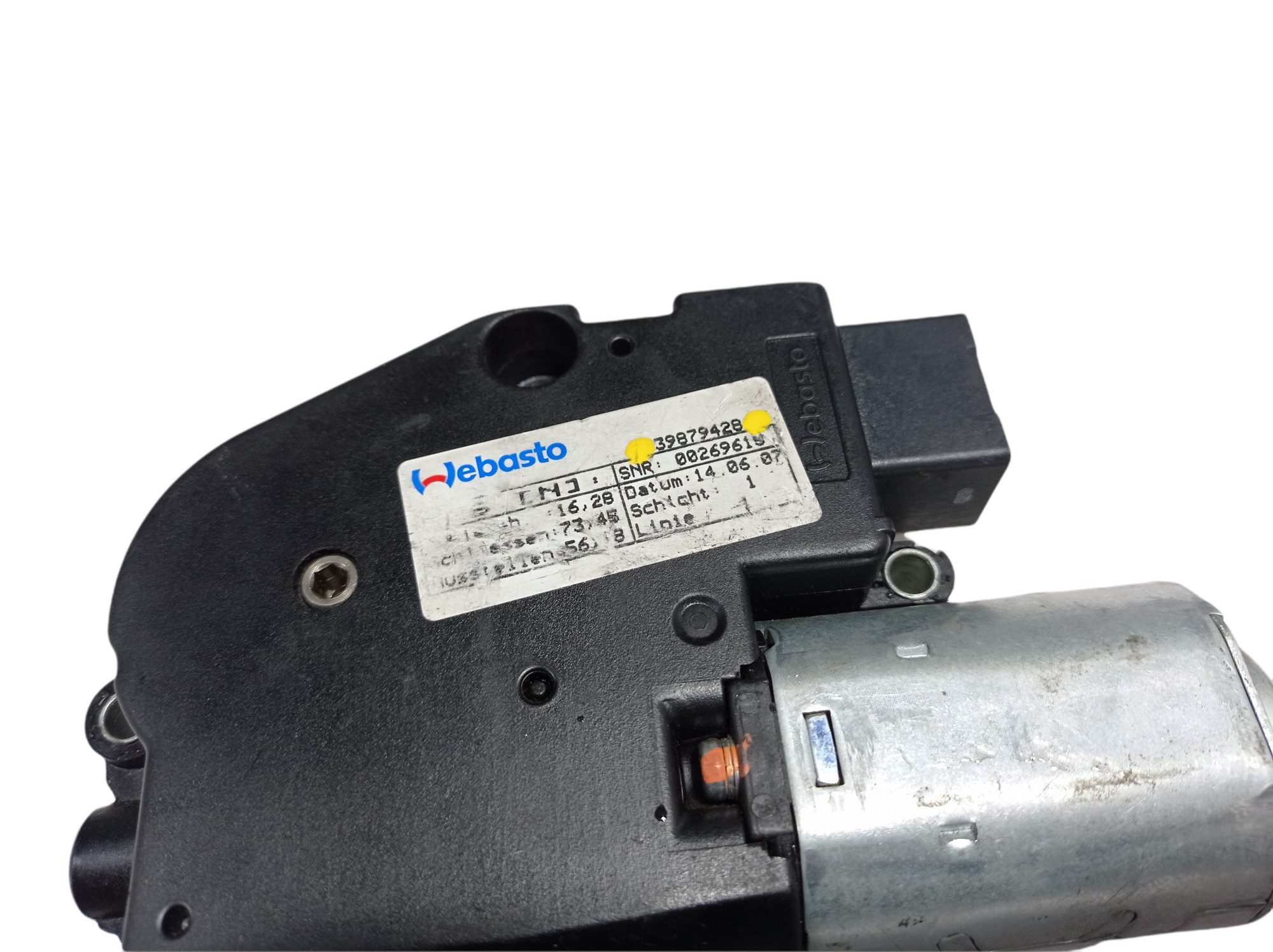 Motor Maquina Teto Solar Volvo Xc70 39879428 V64 7