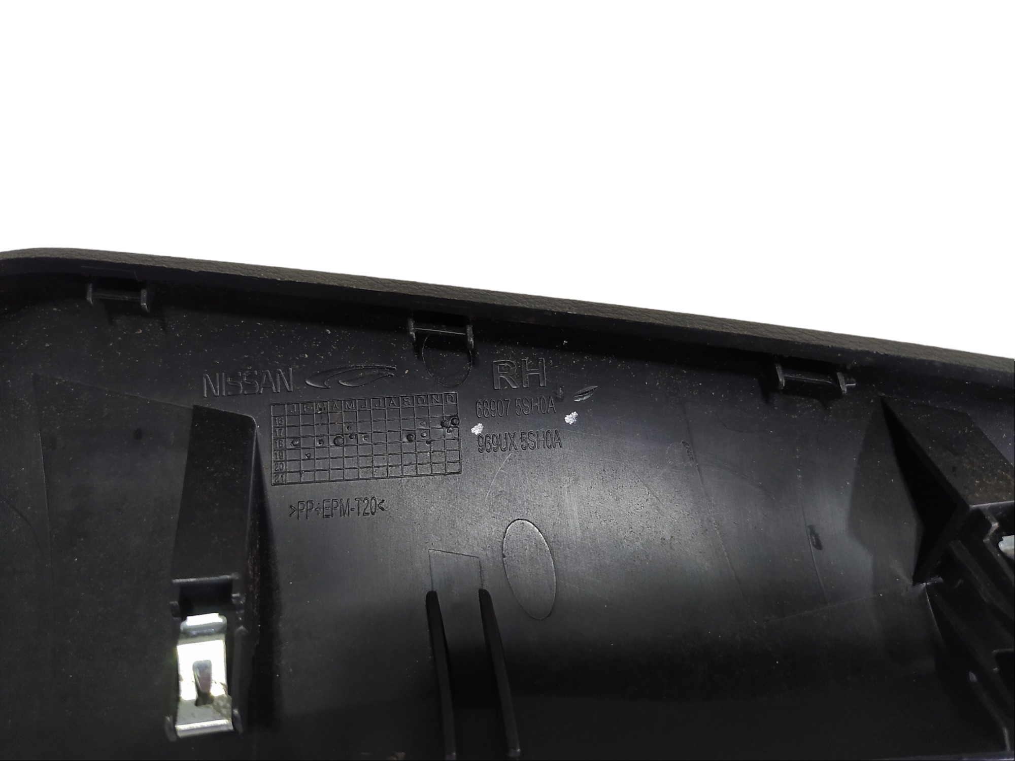 Moldura Direita Acabamento Console Nissan Leaf 2019 V488 7