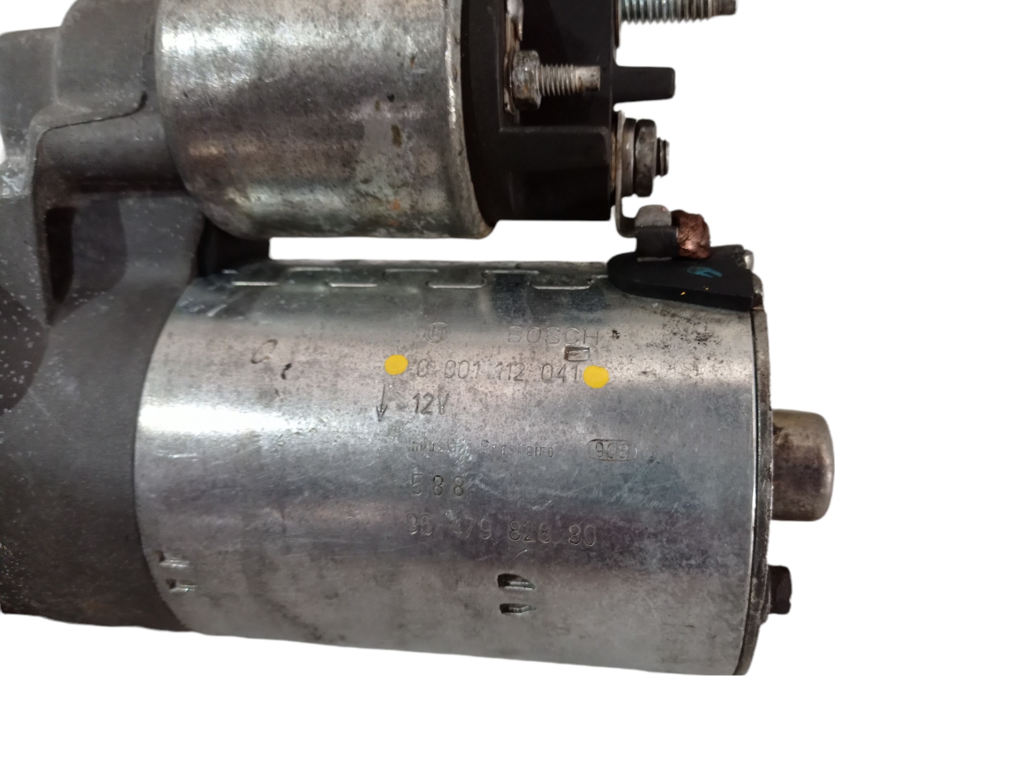 Motor Arranque Partida Citroen C3 Glx 2005 V254 0001112041 6