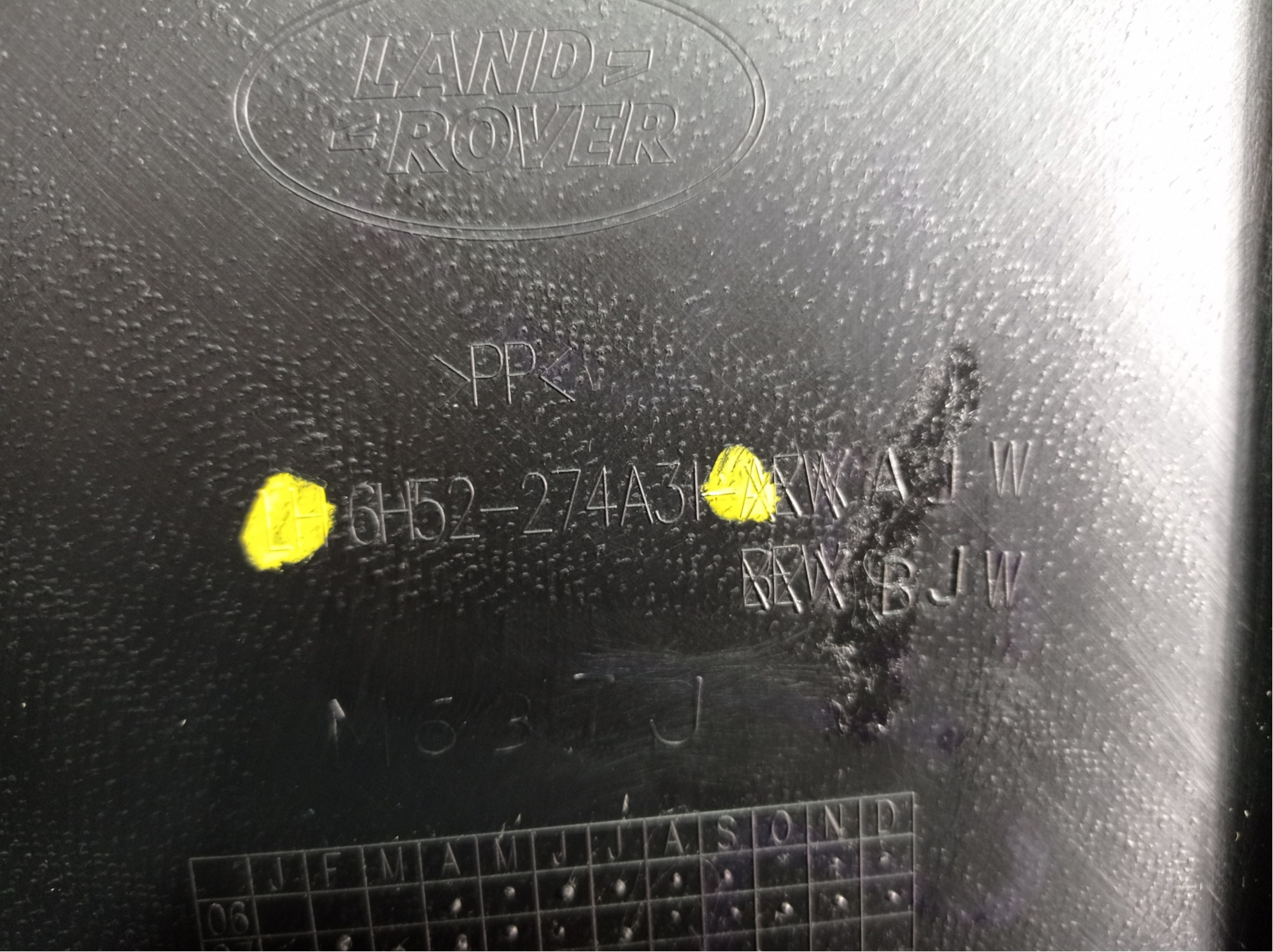 Forro Porta Traseira Esquerda Freelander 2 2008 V479 8
