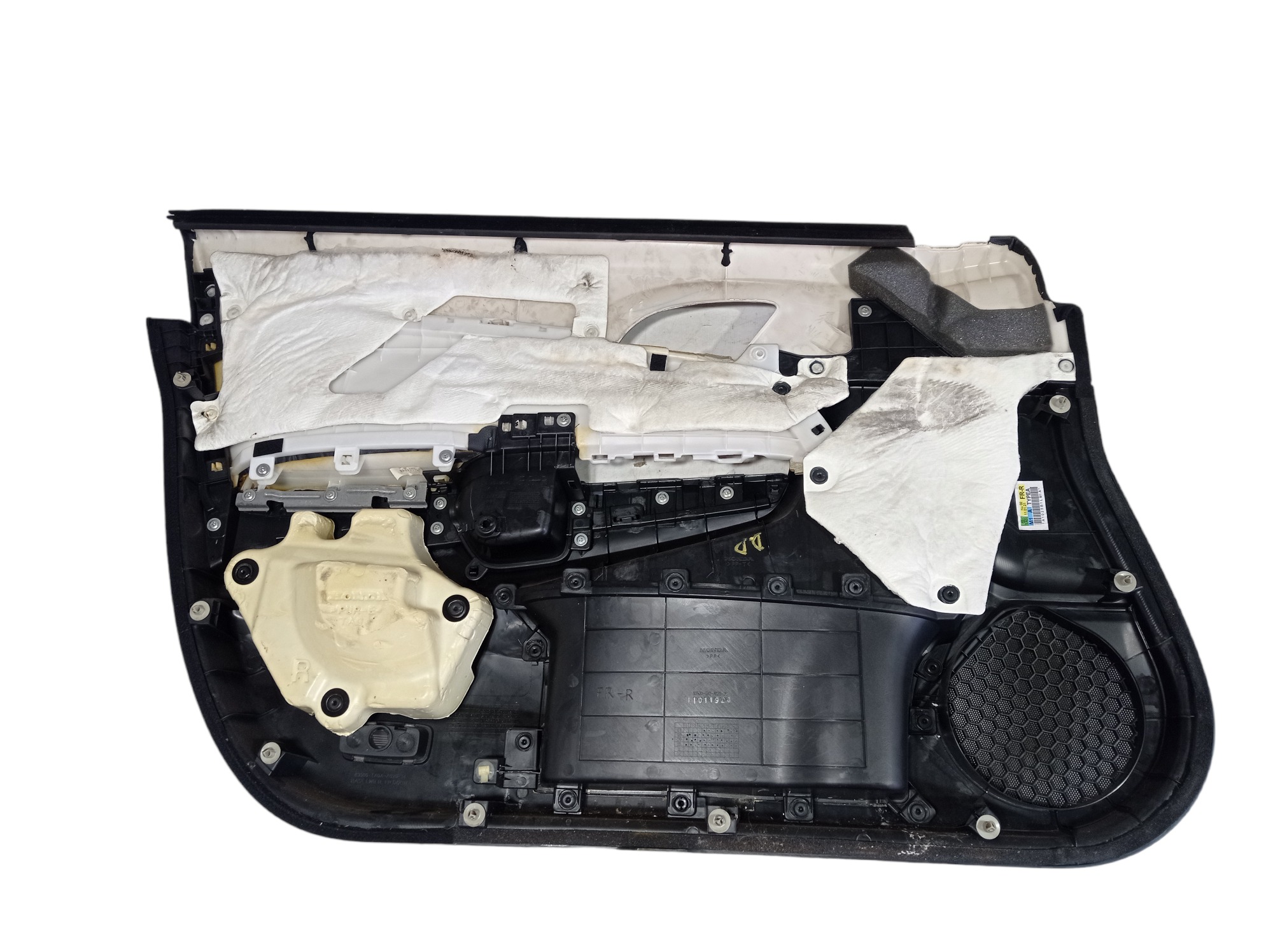 Forro Porta Dianteiro Direito Honda Accord 2.0 2011 V557 Preto 7