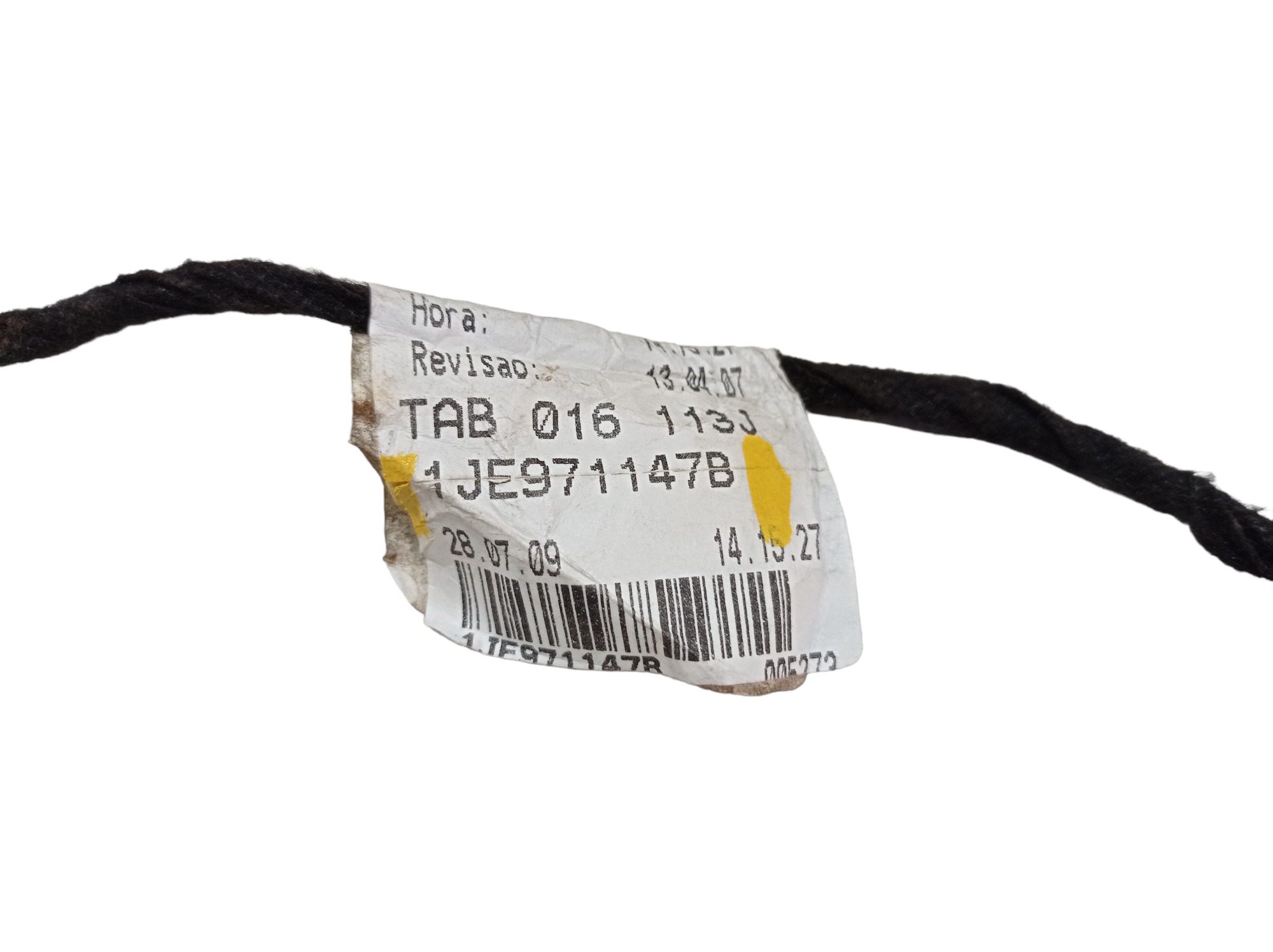 Chicote Tampa Traseira Vw Golf 2009 1je971147b V566 4