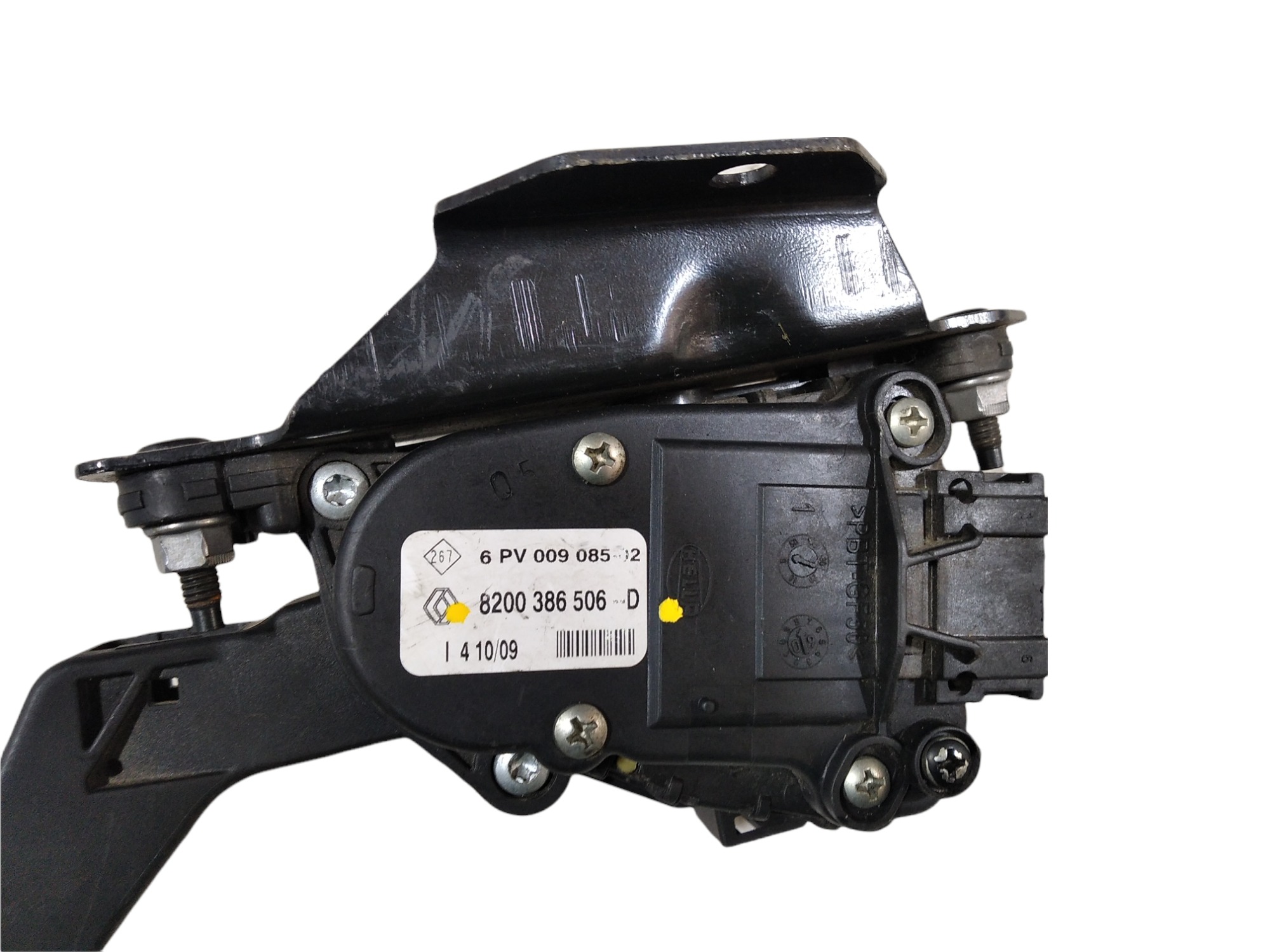 Pedal Acelerador Eletrônico Logan 8200386506d 2009 V155 8