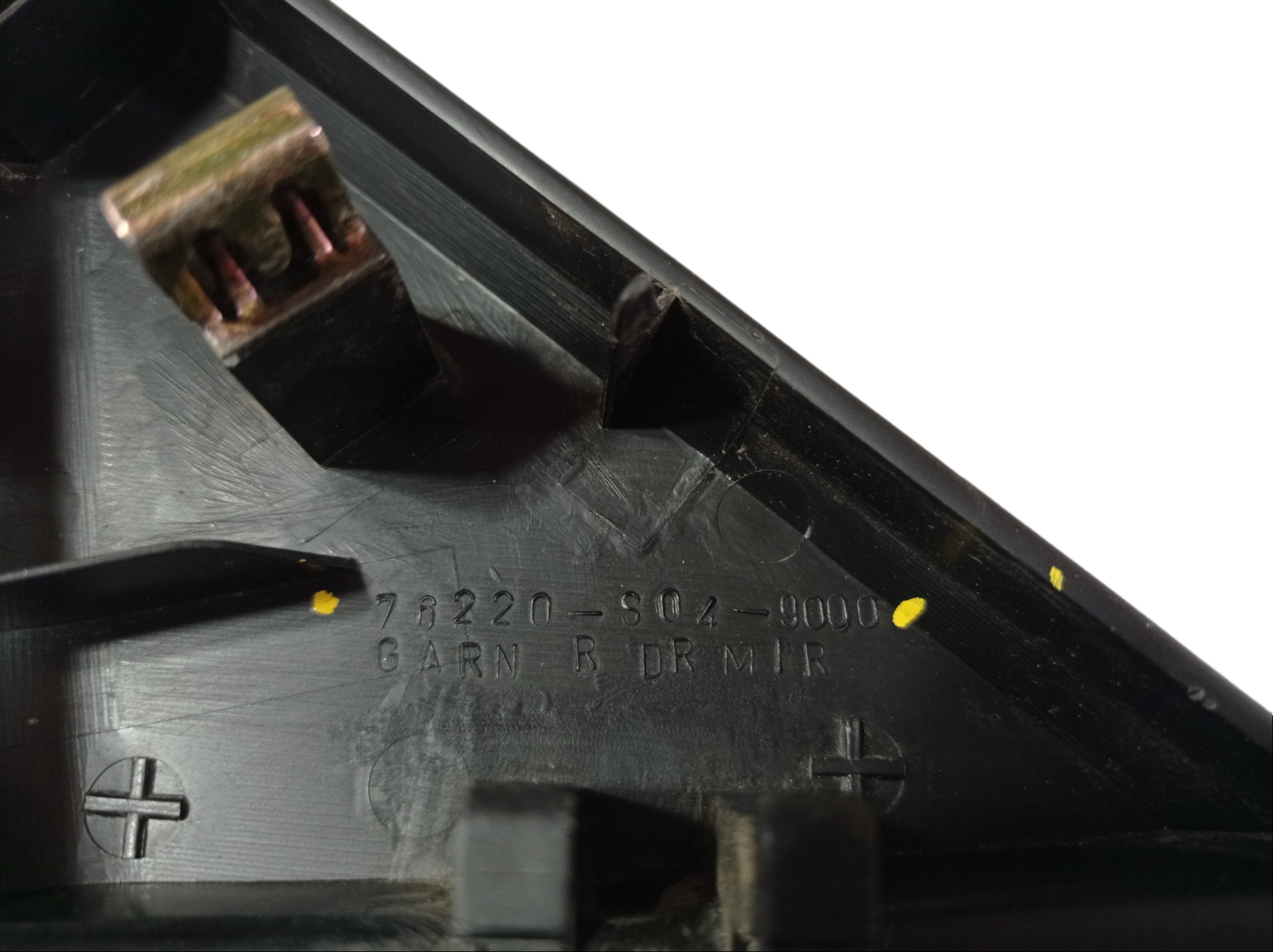 Acabamento Retrovisor Direito Honda Civic 2000 V427 8