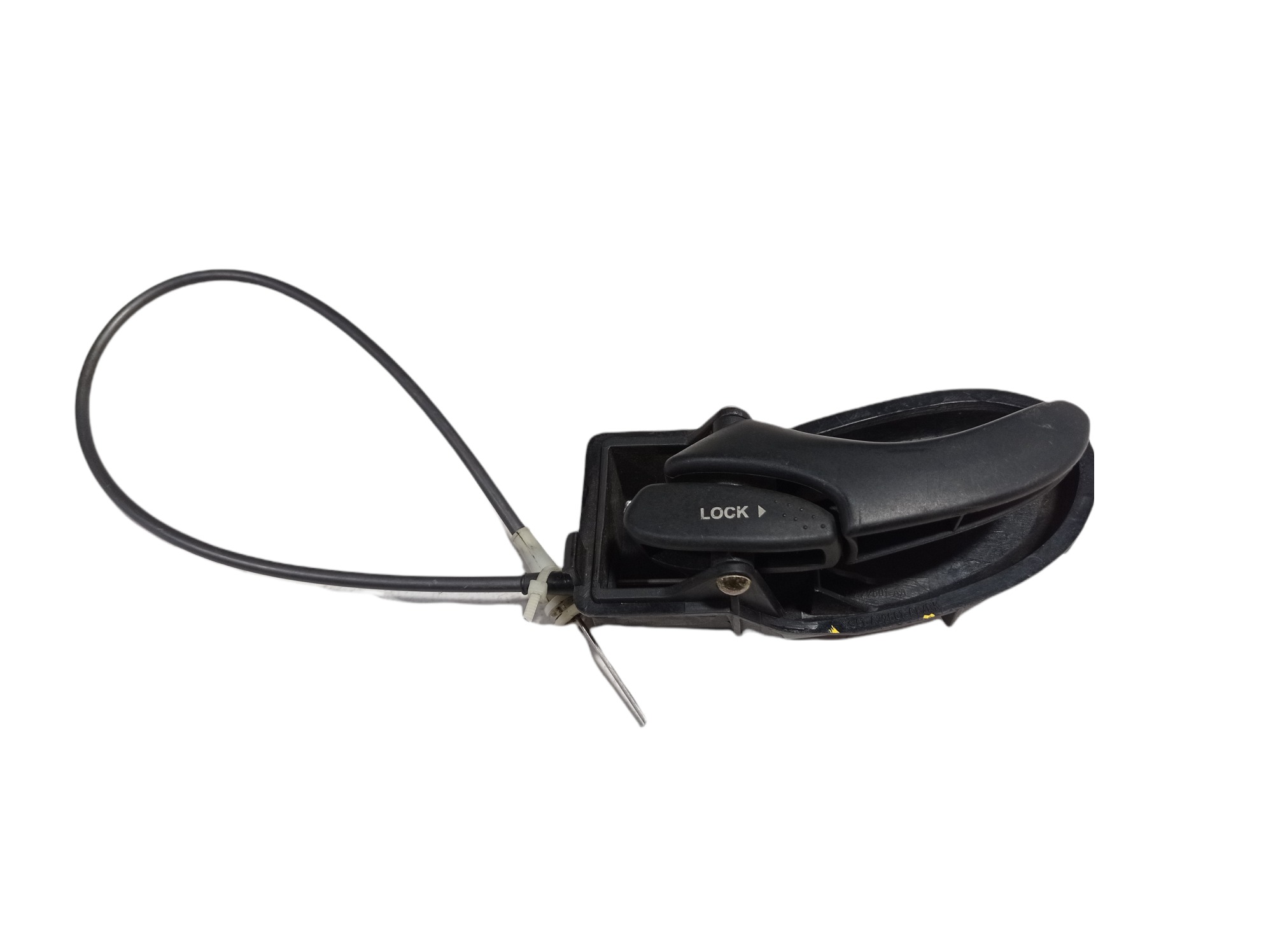 Maçaneta Interna Traseira Esquerda Ford Focus 2008 V144 Preto Traseira 4