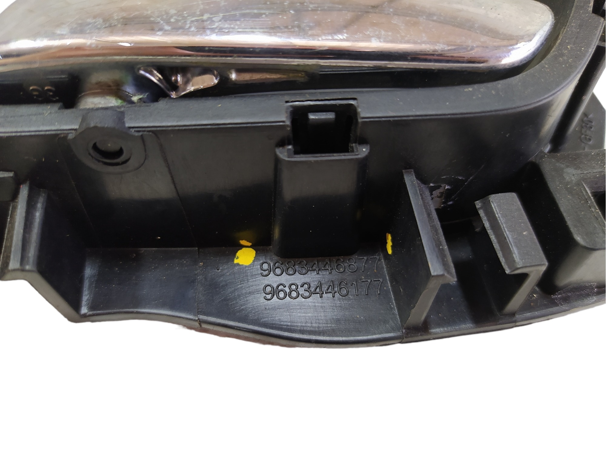 Maçaneta Interna Esquerda Peugeot 2008 2015 9683446877 Vl Cinza 8