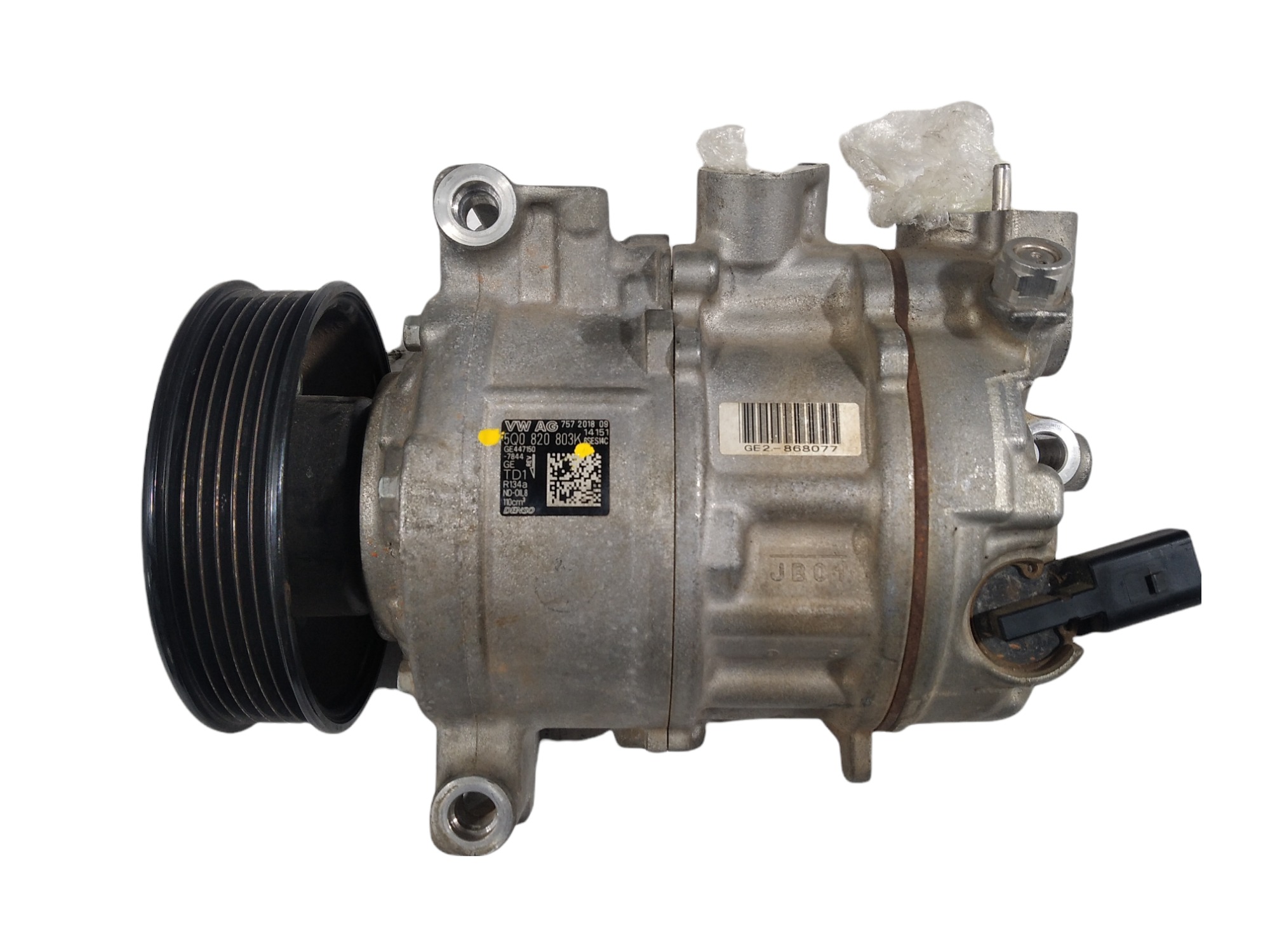 Compressor Ar Condicionado Audi A3 Sportback 1.4 Tfsi V343 7