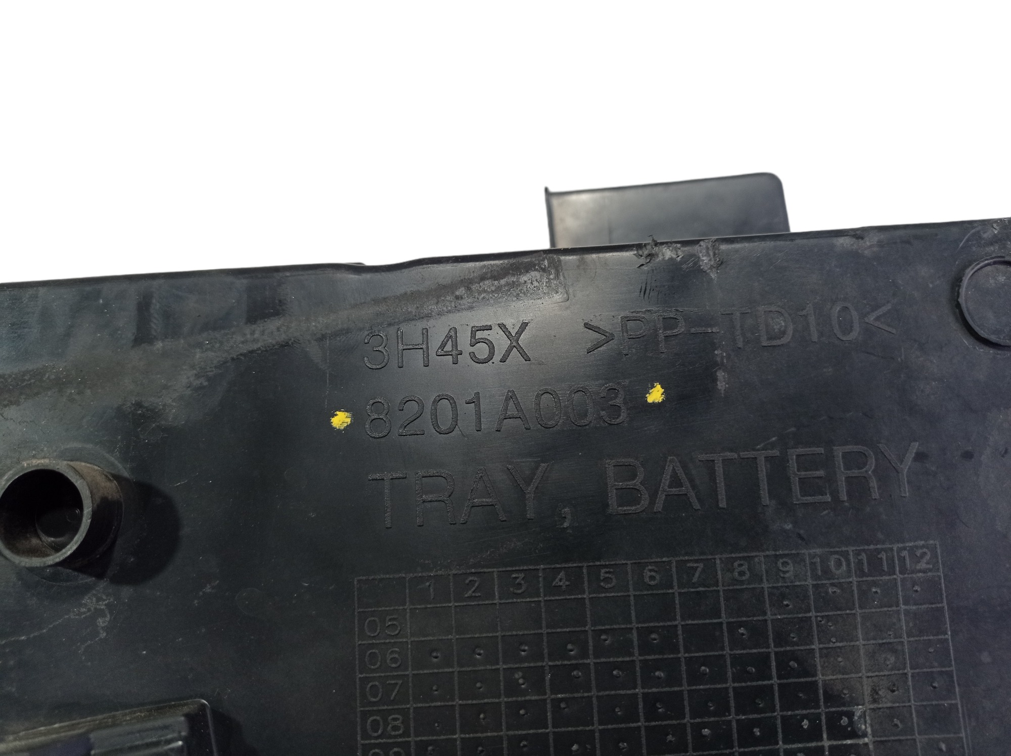 Suporte Bateria Mitsubishi Asx Cvt 2.0 2014 8201a003 V574 7
