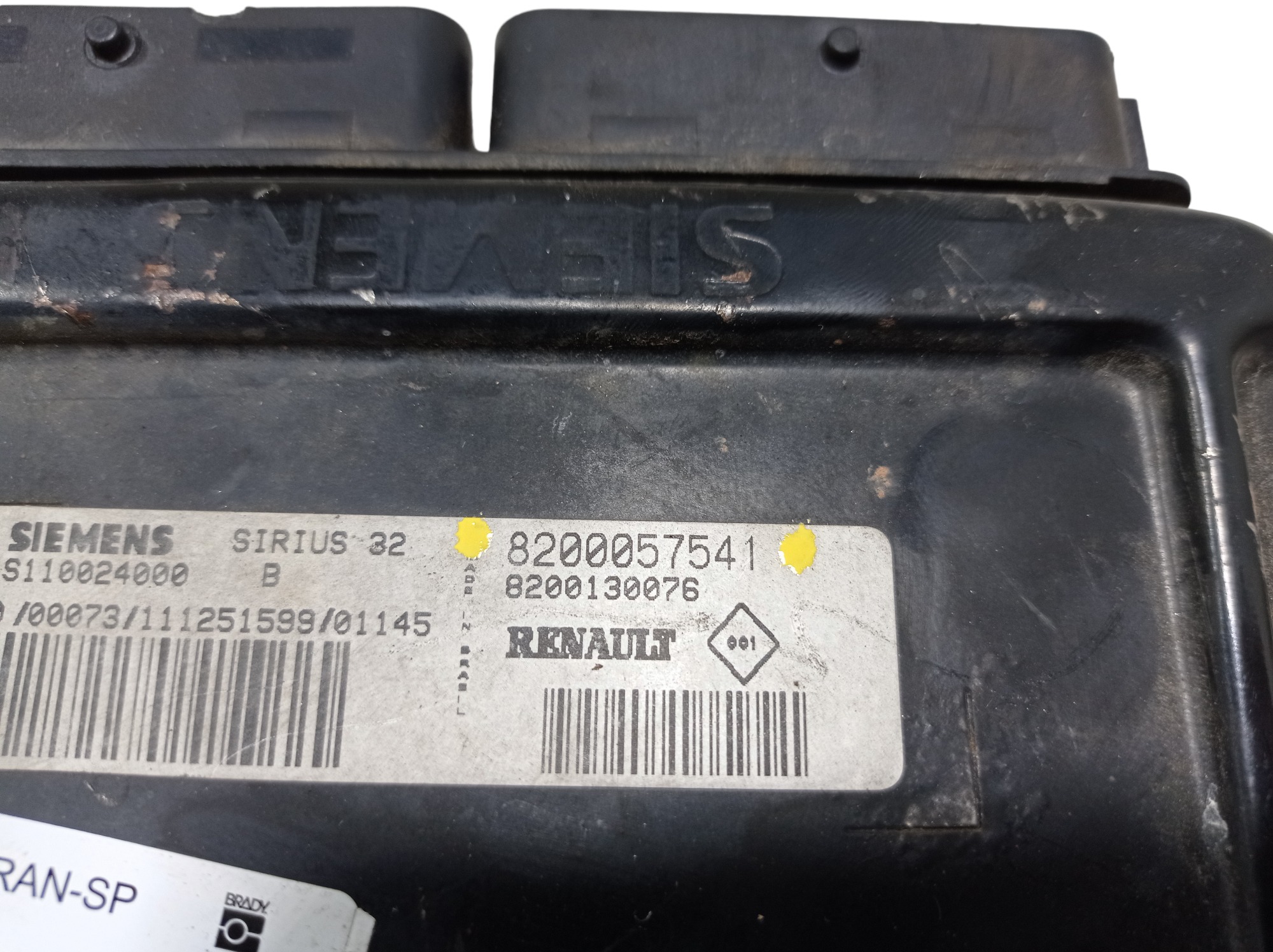 Kit Módulo De Injeção Renault Scenic 1.0 8v 2004 Vl 6