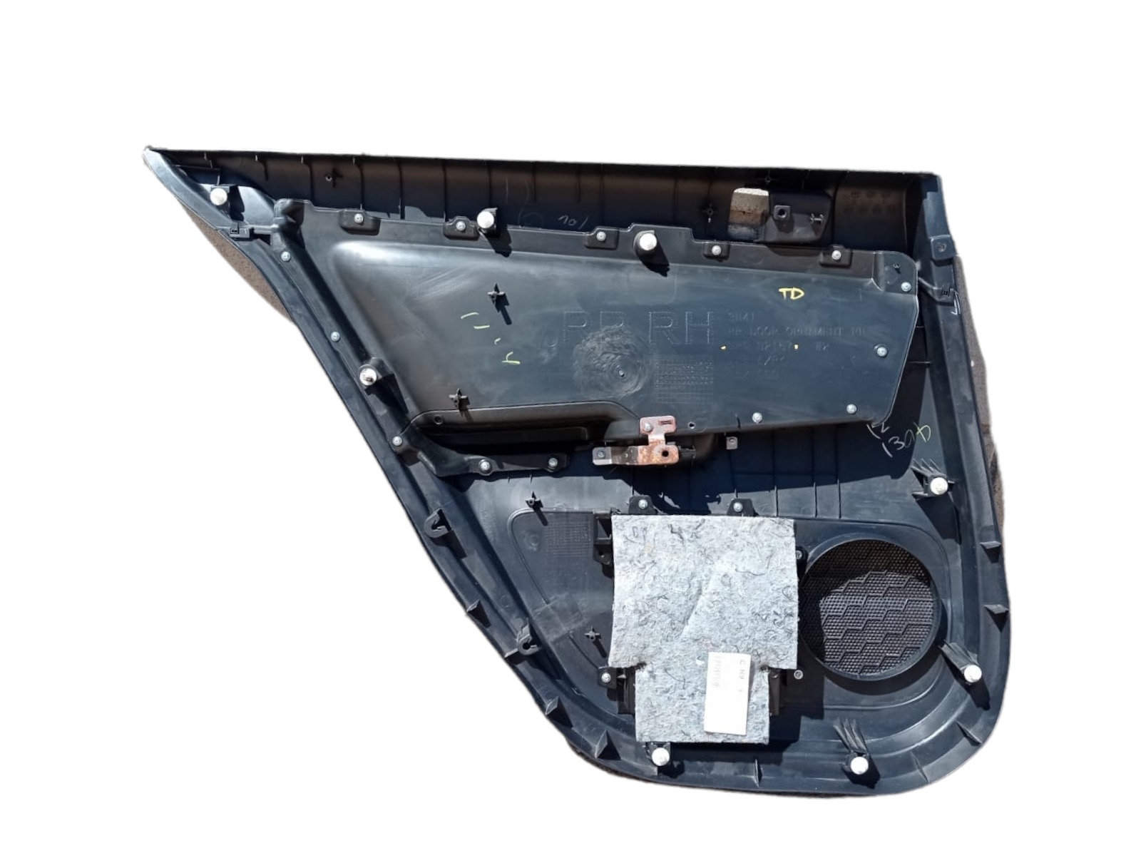 Forro Porta Traseira Direita Mitsubishi Lancer 2014 V420 Preto 3