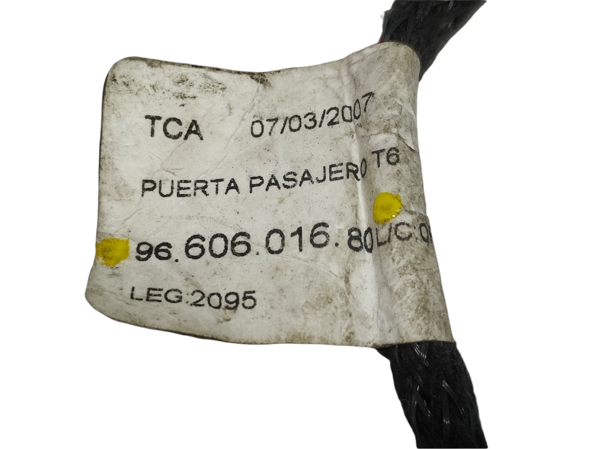 Chicote Porta Dianteiro Direito Peugeot 307 2008 V369 7
