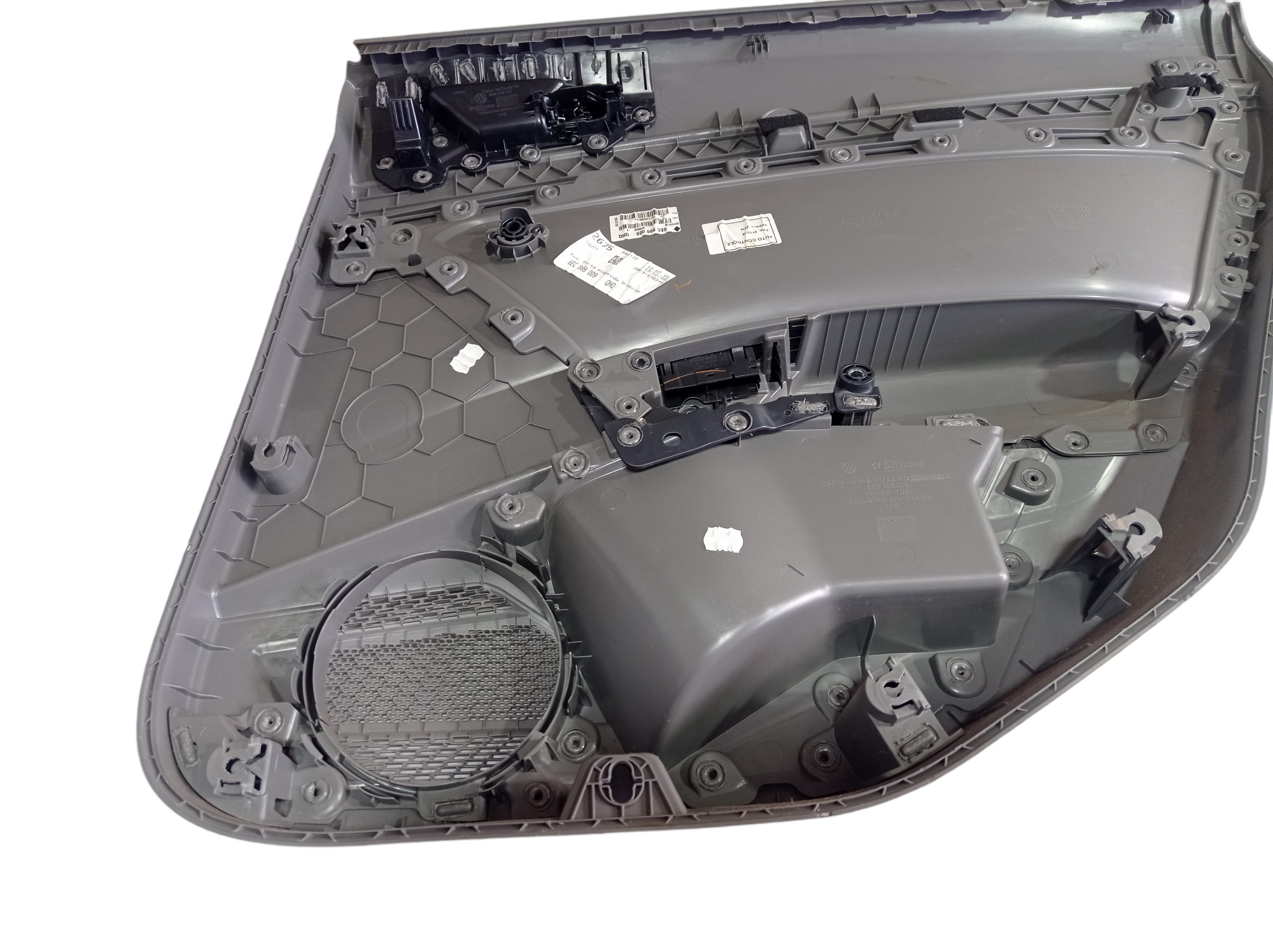 Forro Porta Traseira Esquerda Vw Virtus 2017 A 2021 V559 Cinza 6