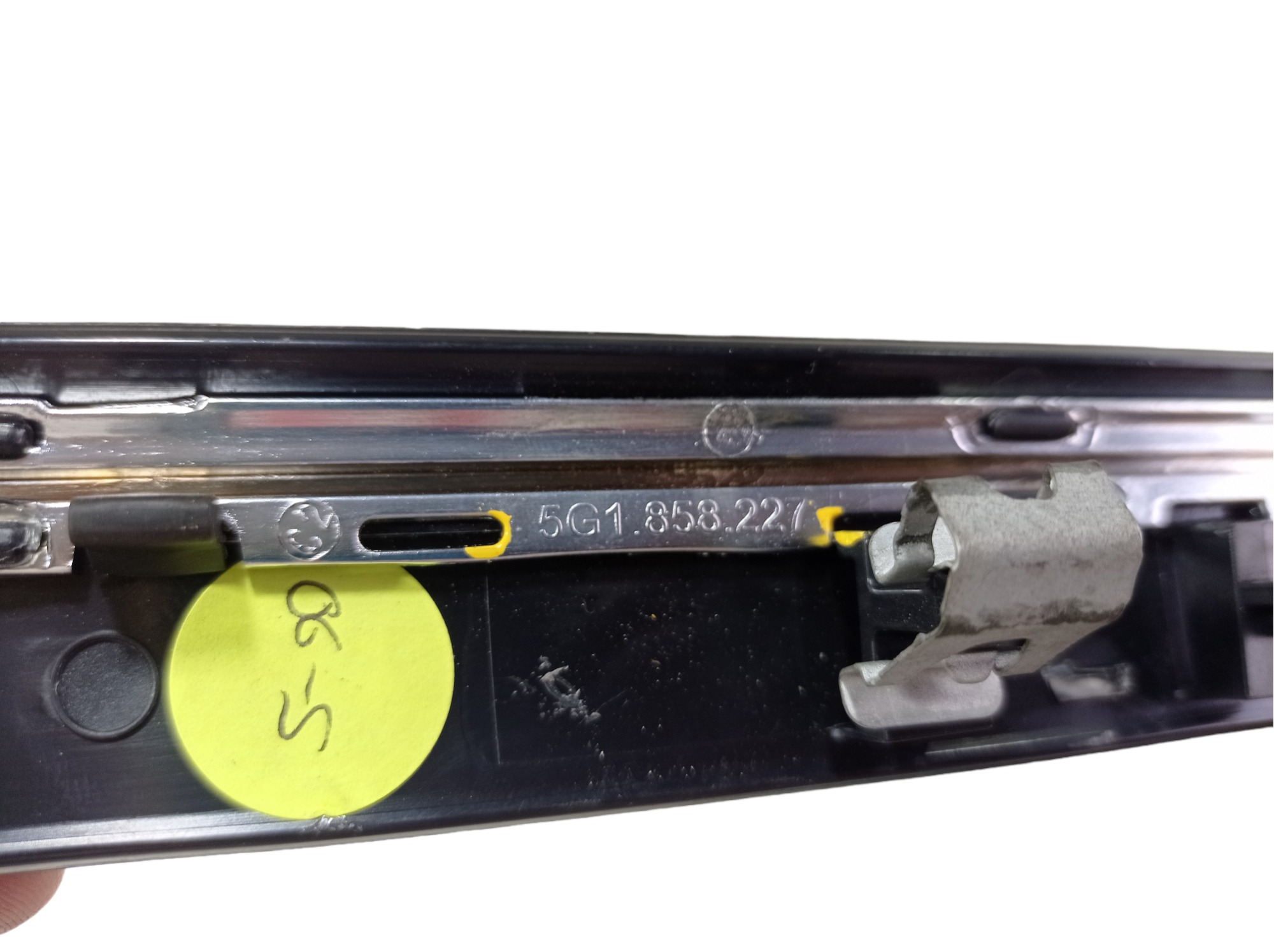 Aplique Acabamento Painel Direito Vw Golf Tsi 2015 5g1858227 4