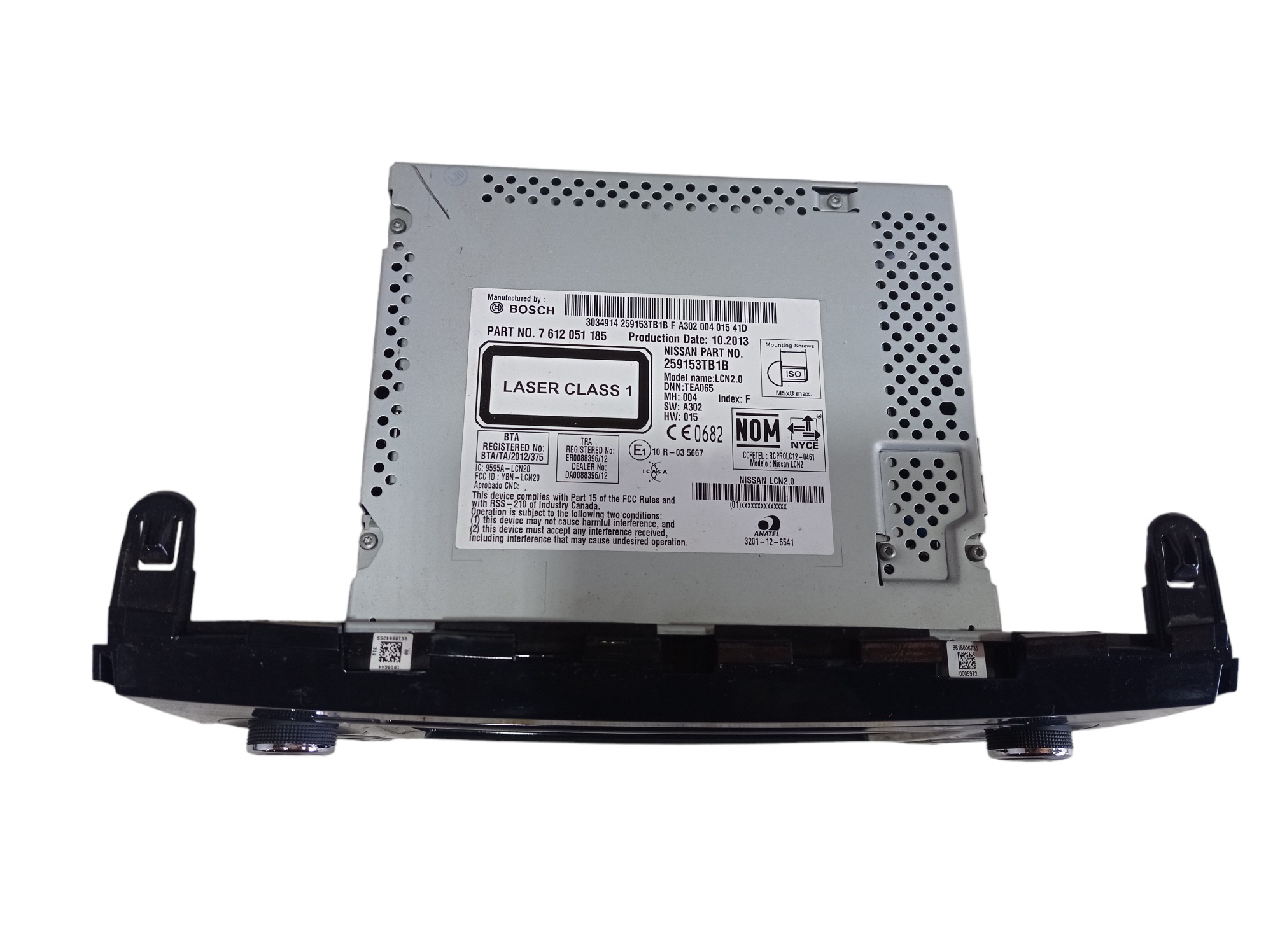 Rádio Multimídia Nissan Altima 2014 259153tb1b V564 6