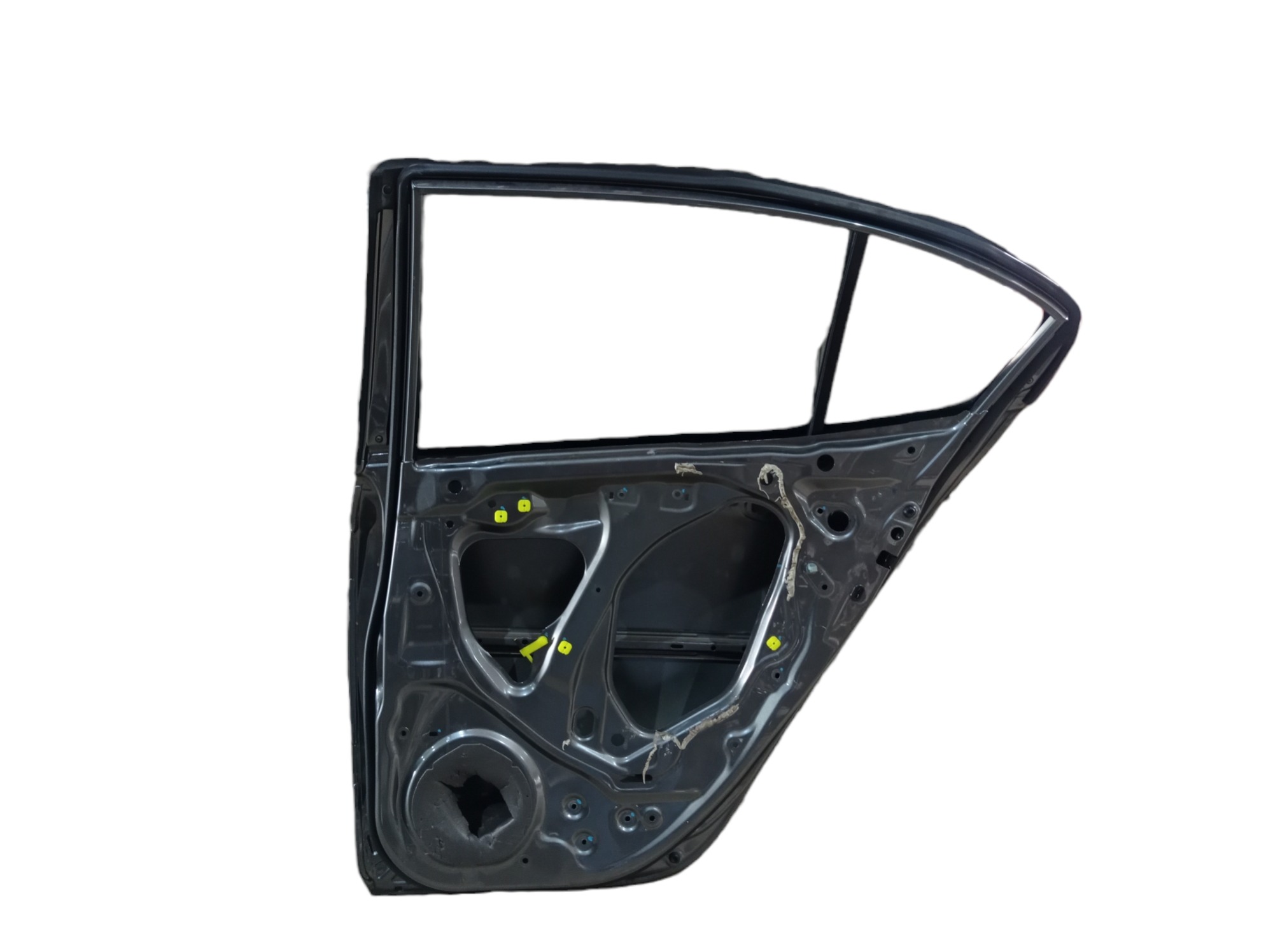 Porta Traseira Direita Honda City Dx 1.5 16v 2011 V477 Traseira Direito Preto 8