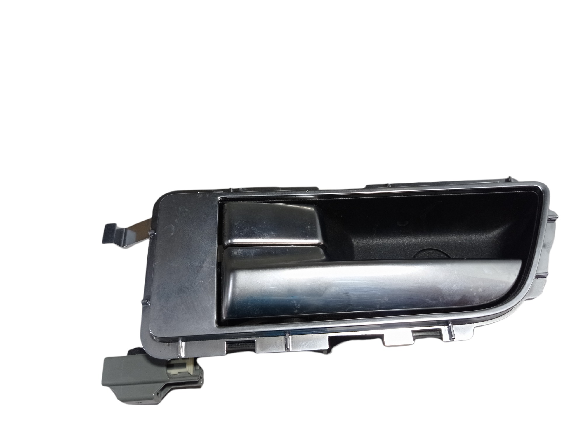 Maçaneta Interna Traseira Esquerda Range Rover Ah2222601ab Prateado 2