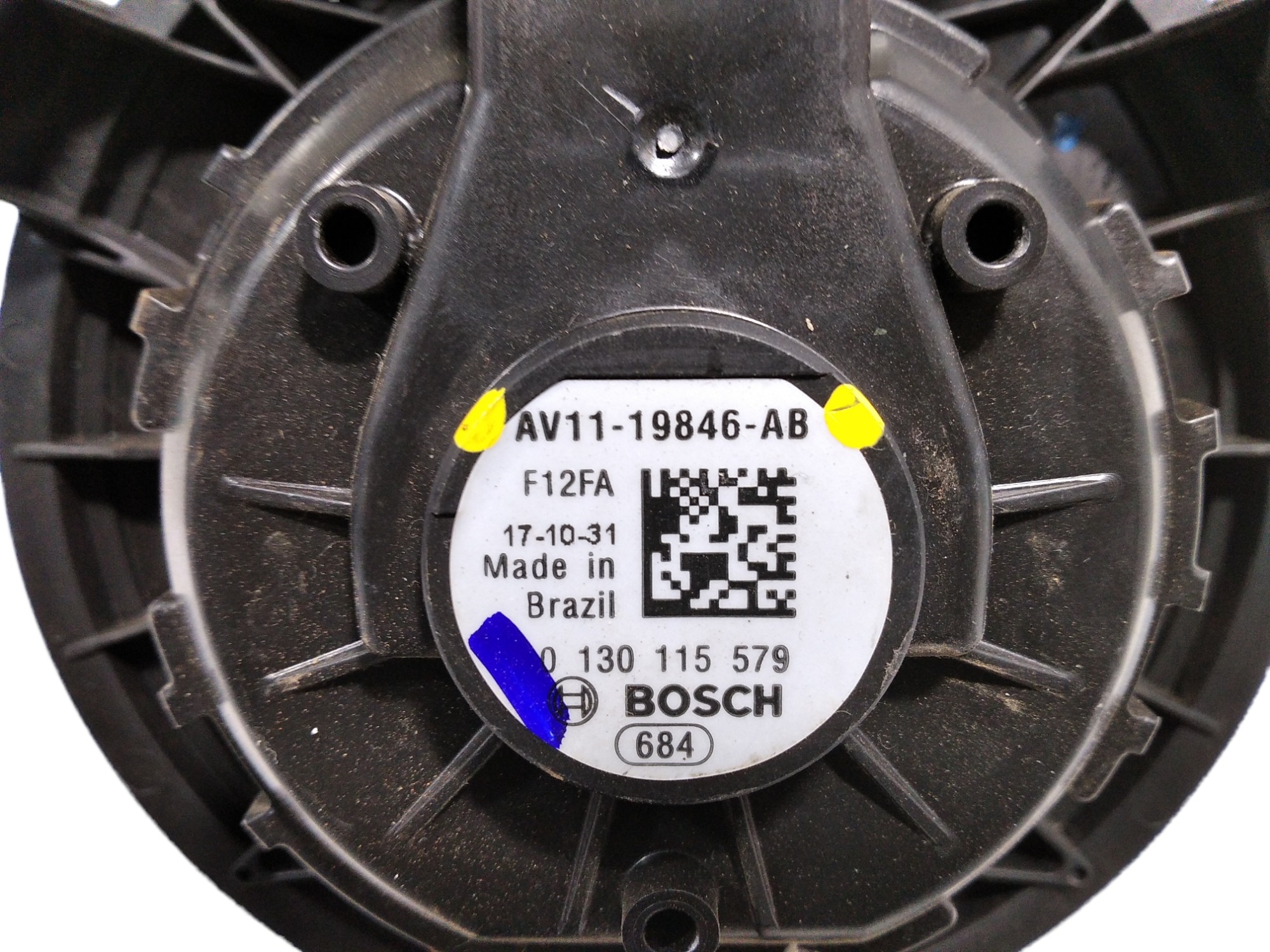 Ventilador Ar Forçado Ford New Fiesta 1.6 2017 V330 4