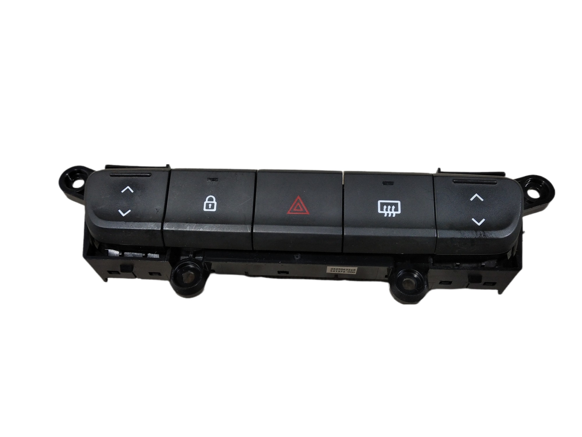 Comando Botão Pisca Trava Desembaçador Renault Kwid V295 4