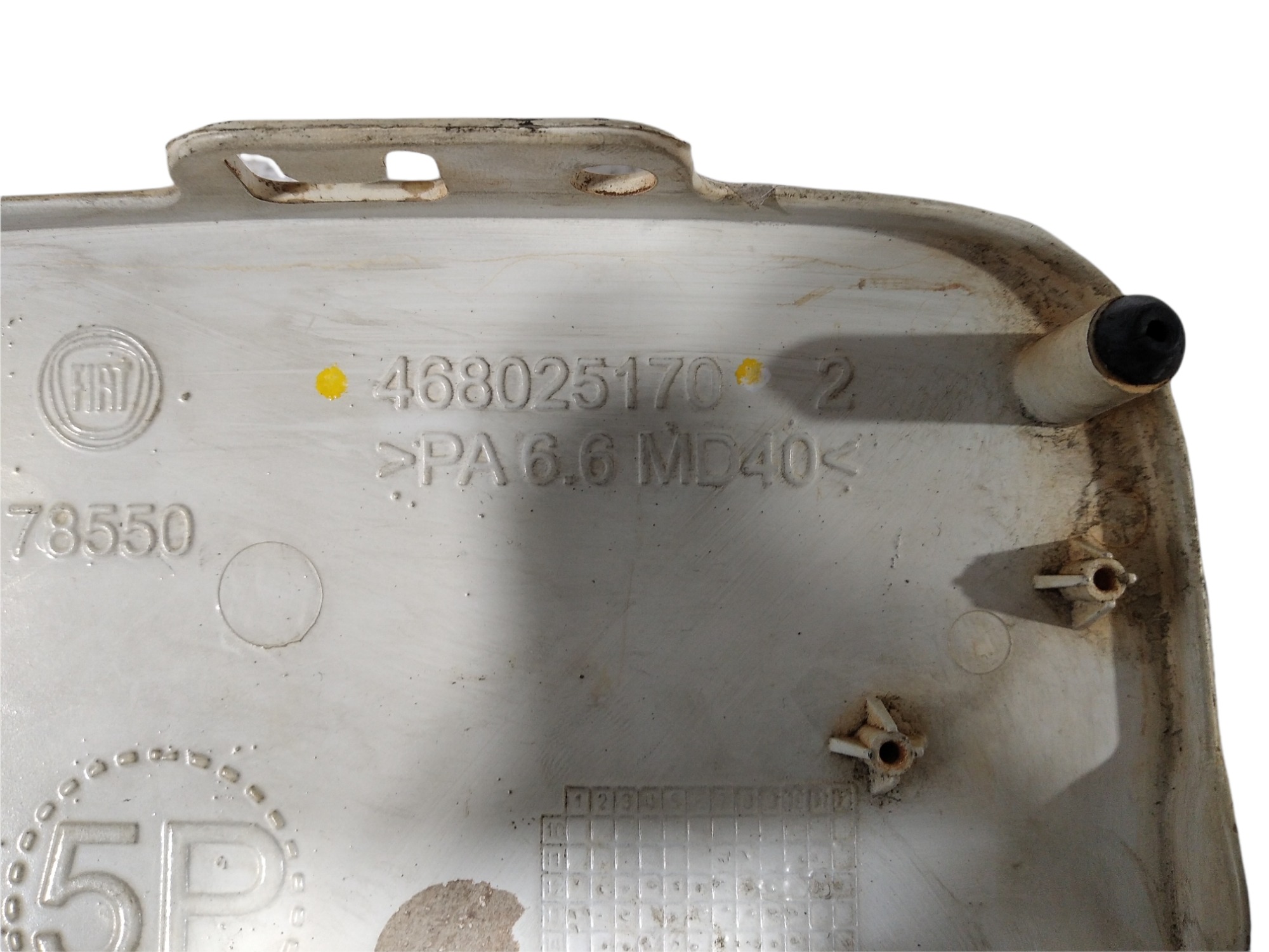 Portinhola Tanque Combustível Fiat Palio 2004 2011 Branco 2015 6