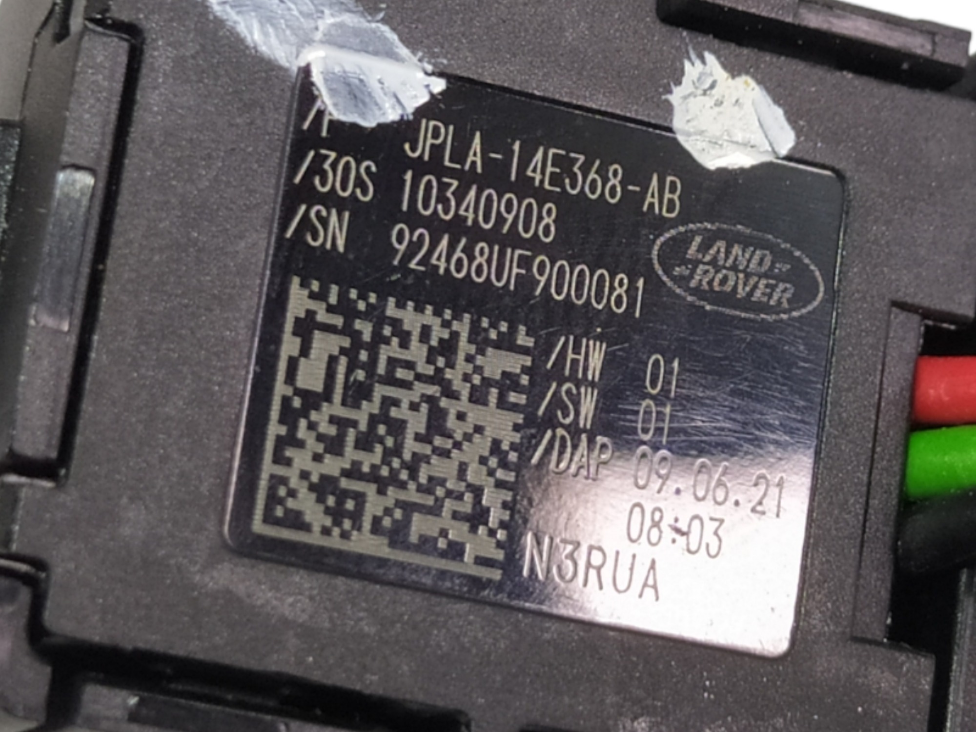 Sensor Porta Traseira Direita Evoque 2.0 2022 V572 8