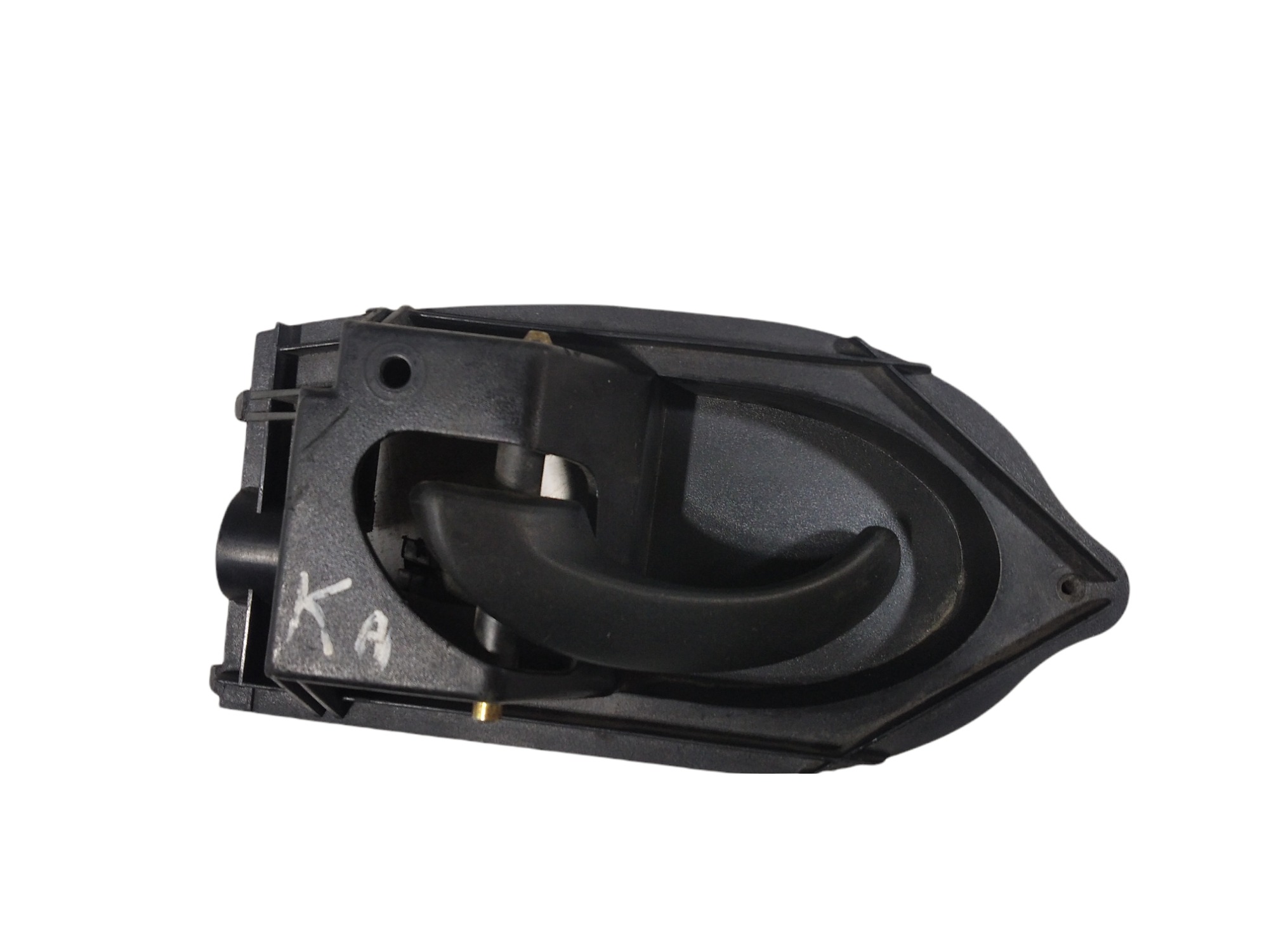 Maçaneta Interna Esquerdo Ford Ka 2007 97 Kgb22601a V214 Preto Dianteira 2