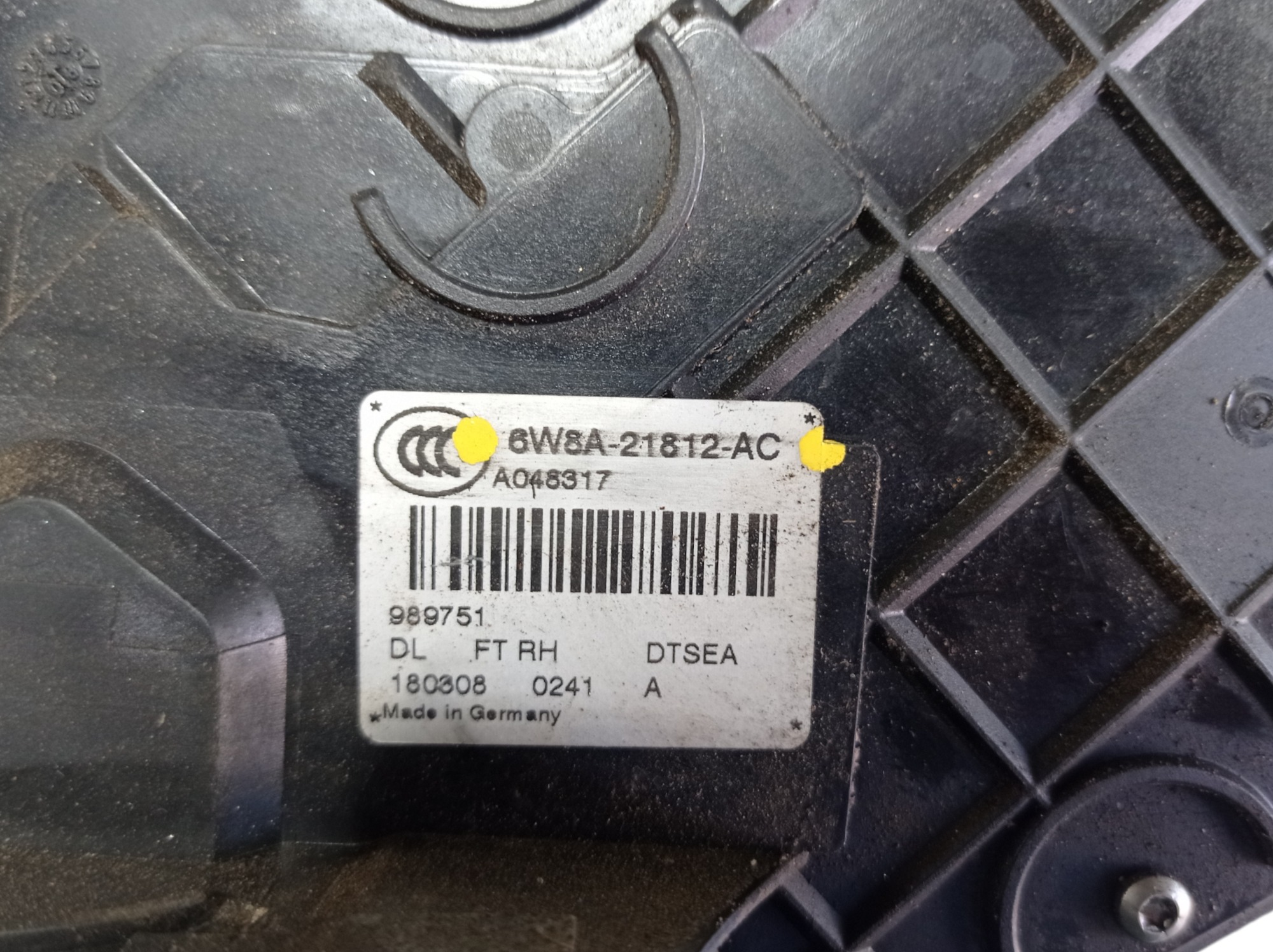 Fechadura Porta Dianteira Direit Freelander 2 2008 2012 V479 7