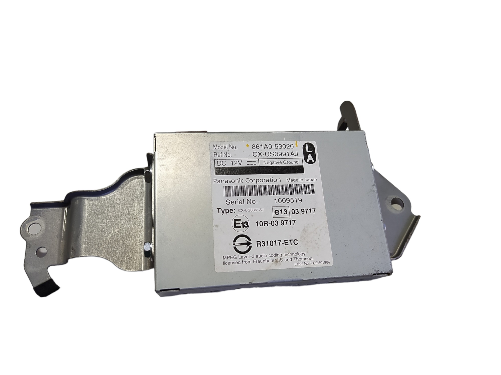 Modulo Interface Multimídia Lexus Is300 3.0 V6 2012 V545 4