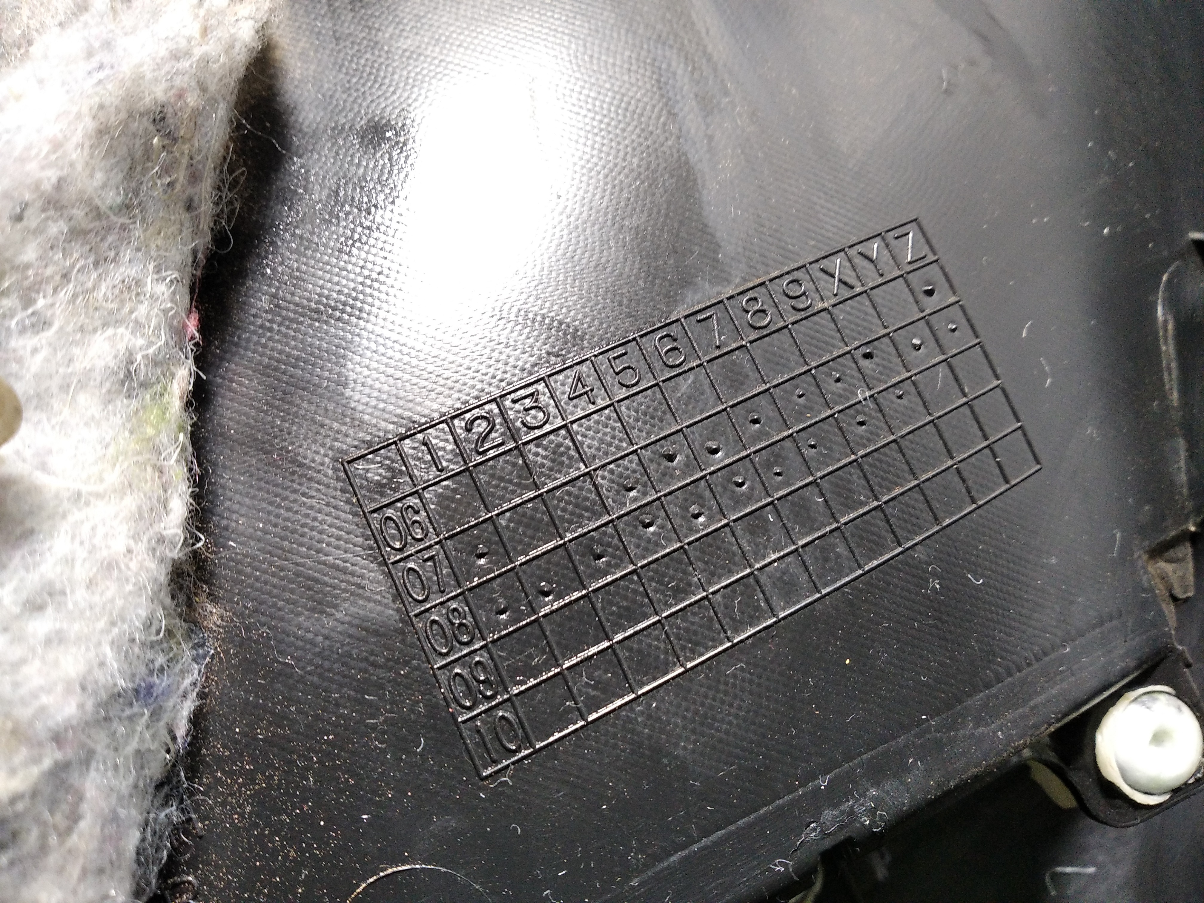 Forro De Porta Traseiro Esquerdo Subaru Impreza 2009 V375 7