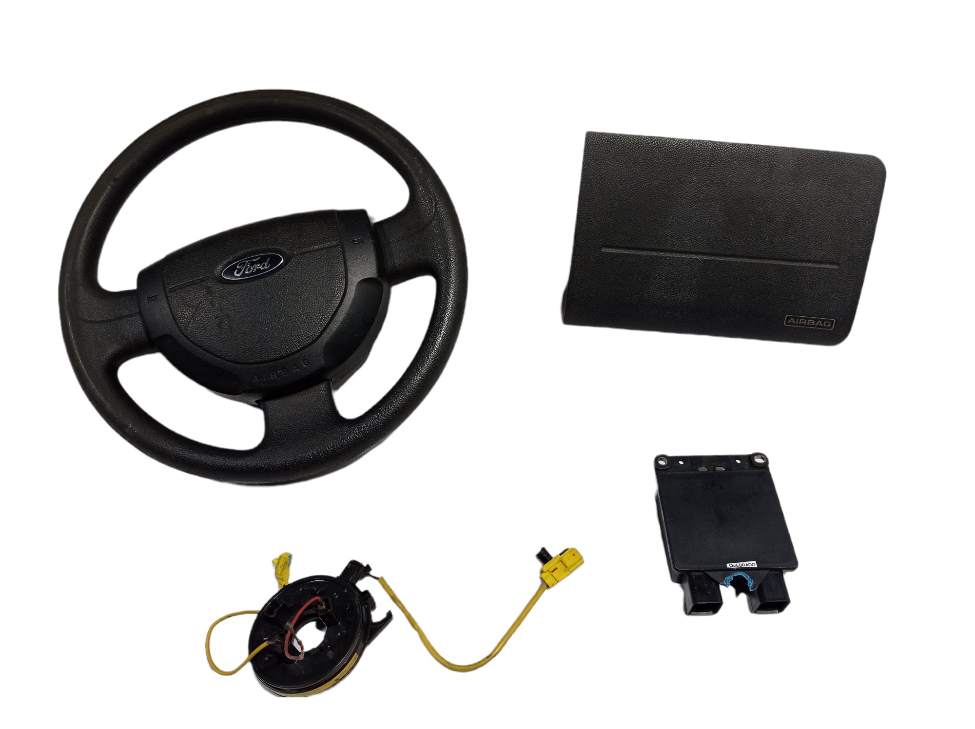 Volante Acabamento Painel Ecosport 2007 2n1a14b056ad V316 8