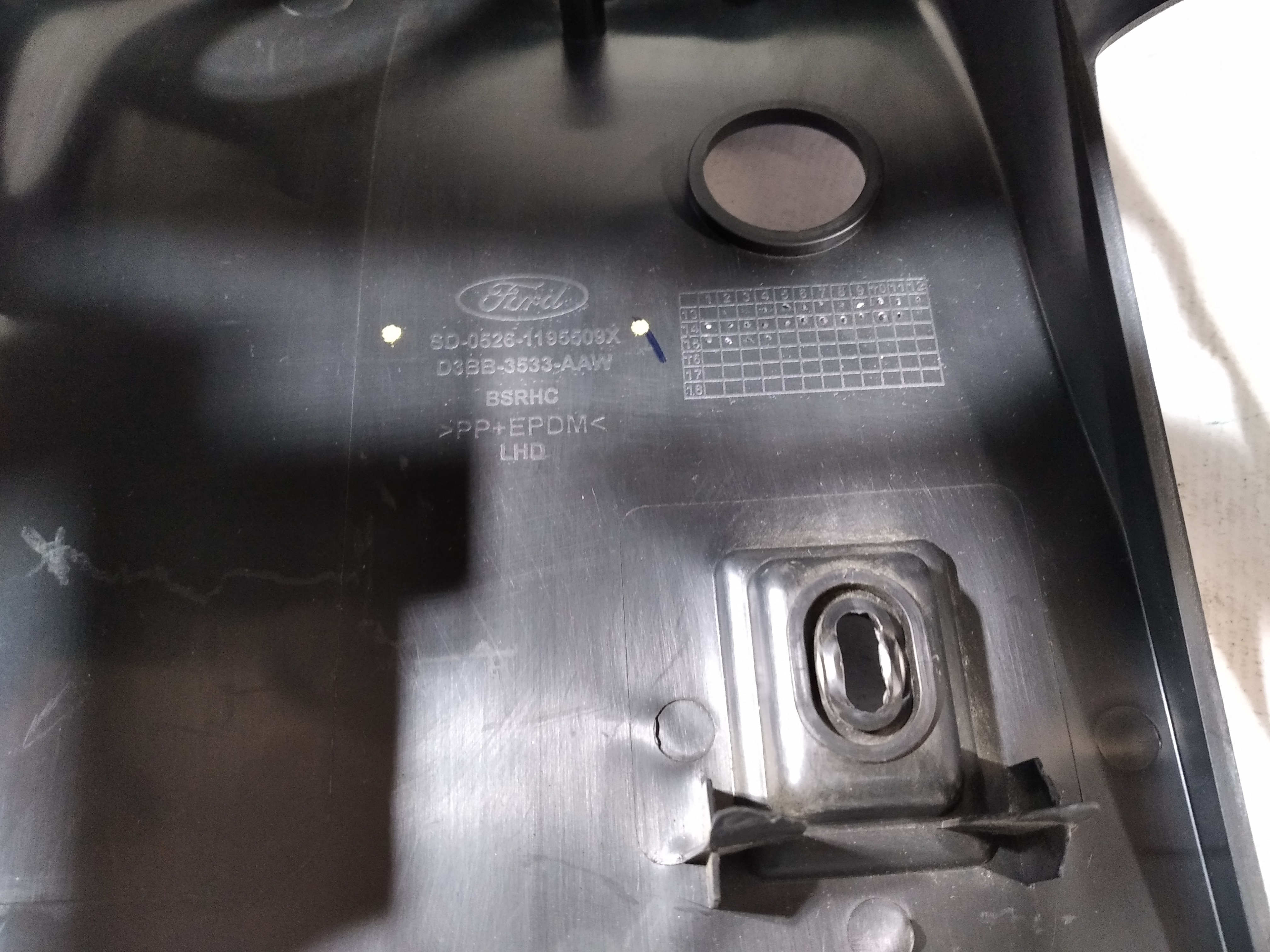 Acabamento Chave Seta Ford New Fiesta 2015 A 2019 V270 7