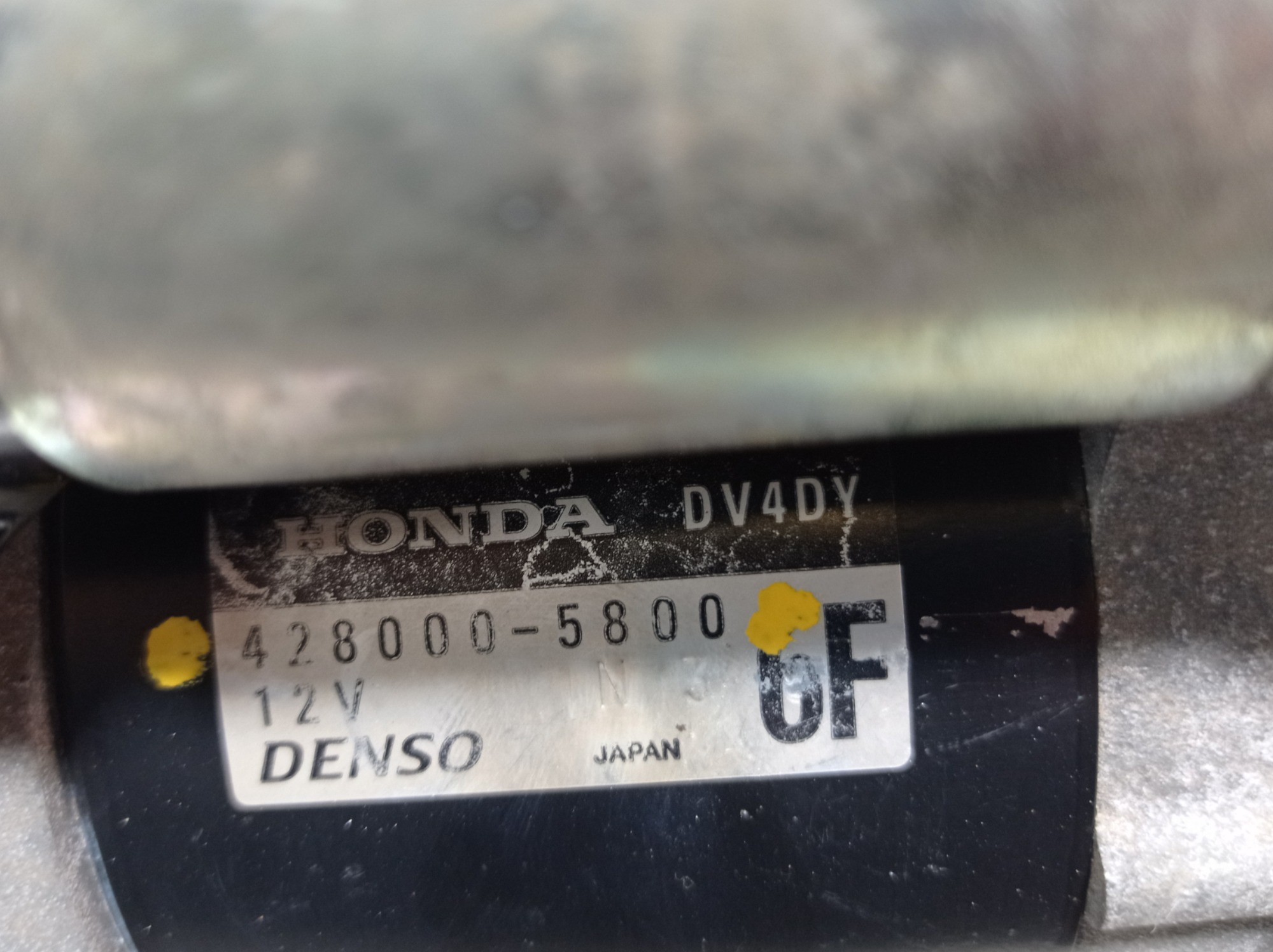Motor Arranque Honda City Dx 1.5 16v 2011 4280005800 V477 3