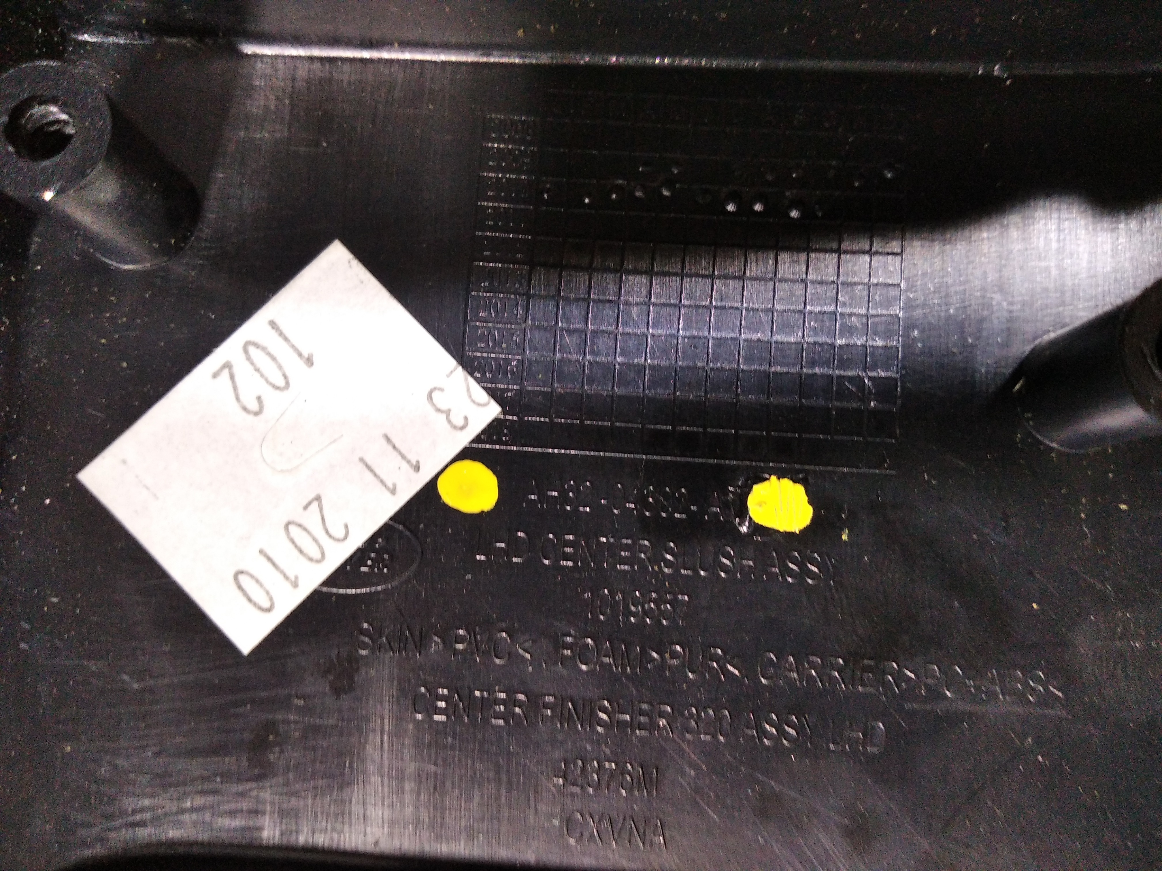 Moldura  Painel Central Range Rover Sport 2011 V289 5